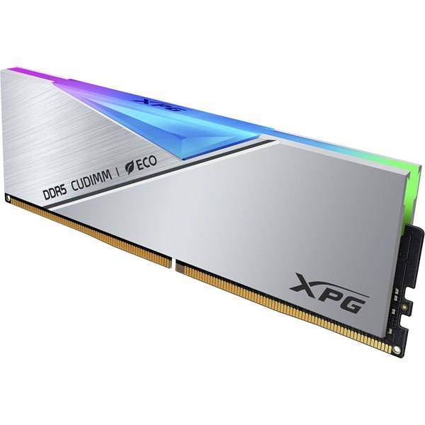 XPG 48GB (2X 24GB) DDR5 CUDIMM 8400MHZ CL40 RGB DUAL KIT PC RAM LANCER SILVER AX5CU8400C4024G-DCLACRSG