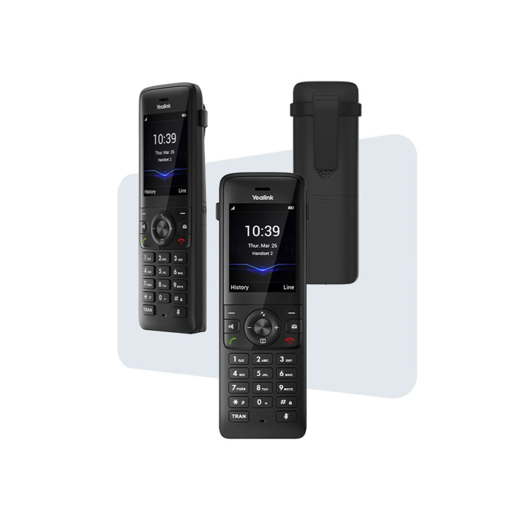 YEALINK W78H, Dect, Kablosuz IP TELEFON, Siyah, 2.4