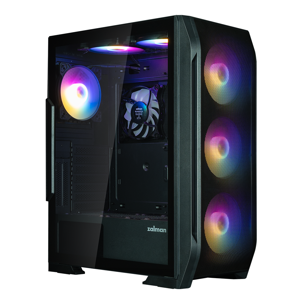 ZALMAN N7 Plus V2, 700W 80+, Mesh Panel, Tempered Glass, 6x120mm RGB Fan, ATX GAMING KASA