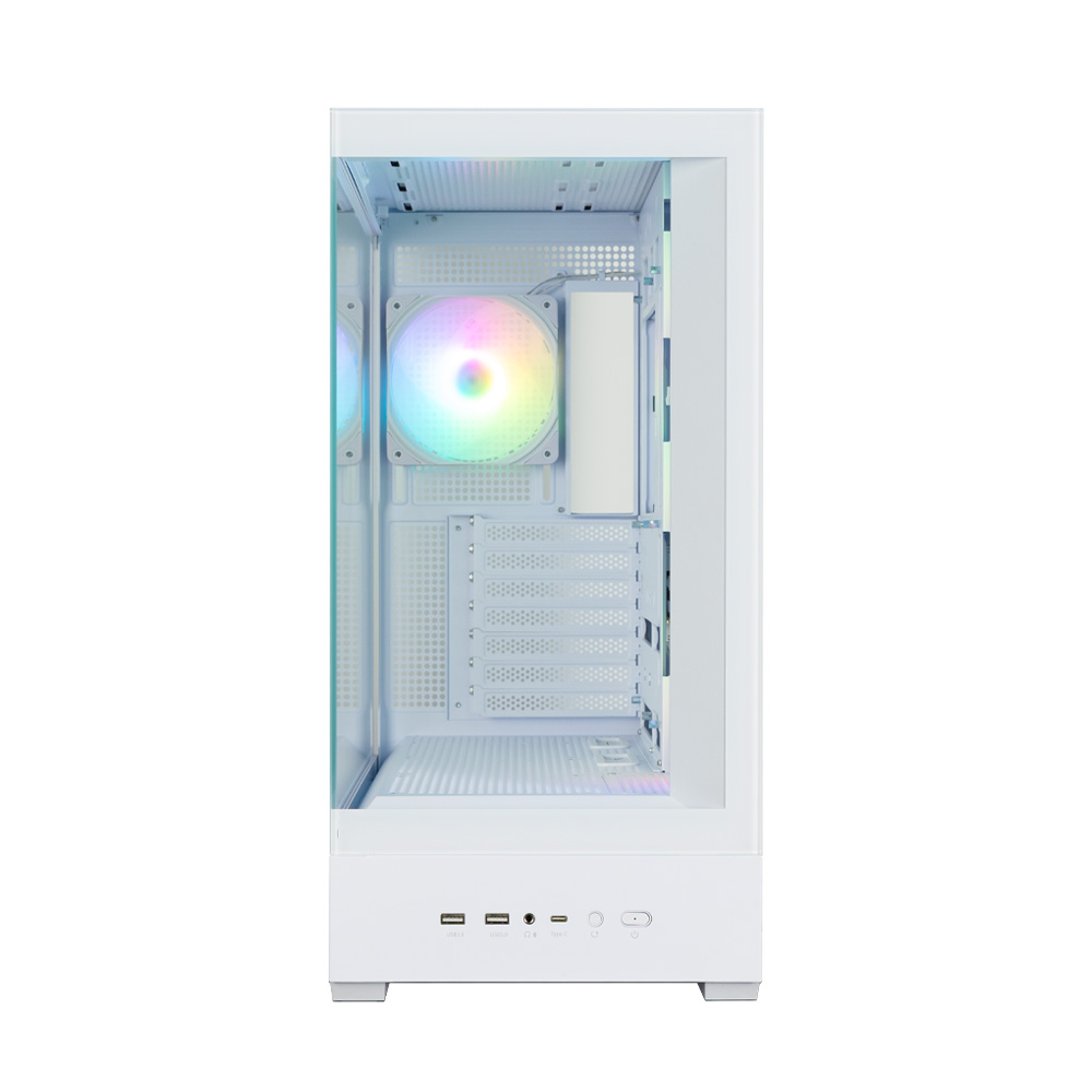 ZALMAN P40 DS WHITE Gaming Mit-Tower PC Kasası Beyaz