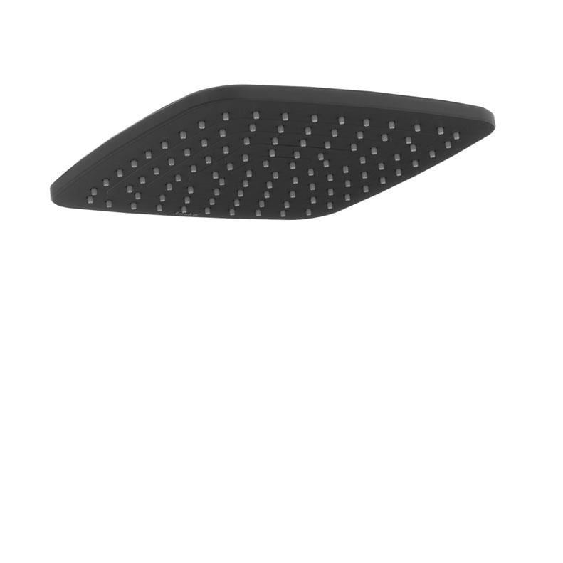 Teska23*23 cm Yeni Radius Slim Tepe Duşu-Siyah