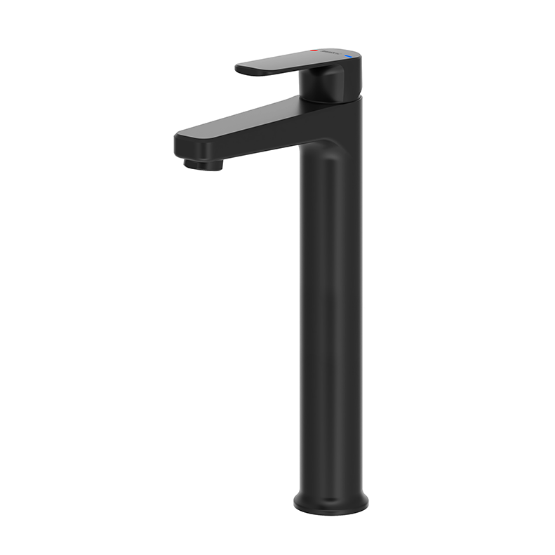 TeskaCarmela L Lavabo Bataryası-Siyah