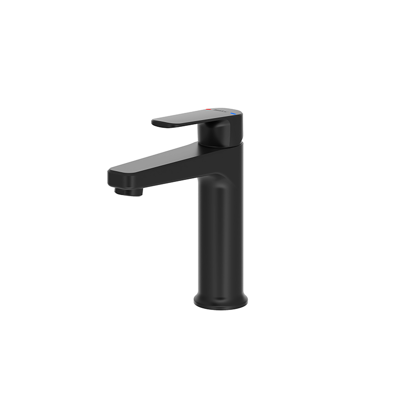 TeskaCarmela S Lavabo Bataryası-Siyah
