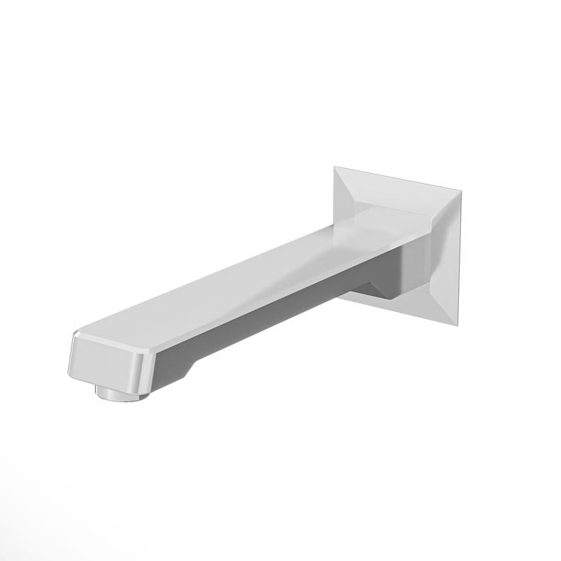 TeskaKare Düz Ekstra Uzun Gaga (220mm)-Krom