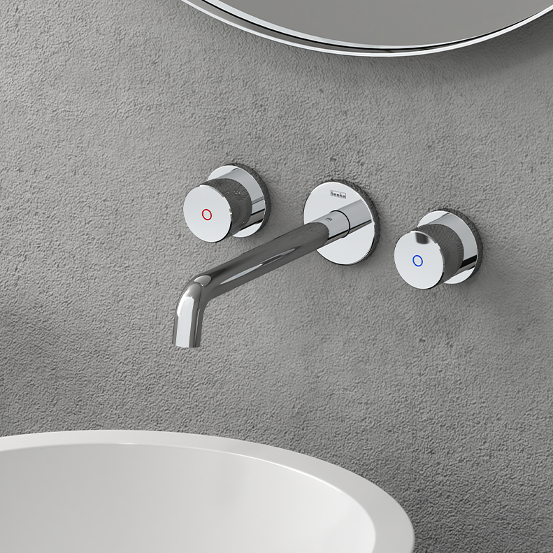 TeskaTria Ank. Lavabo Bataryası-Krom