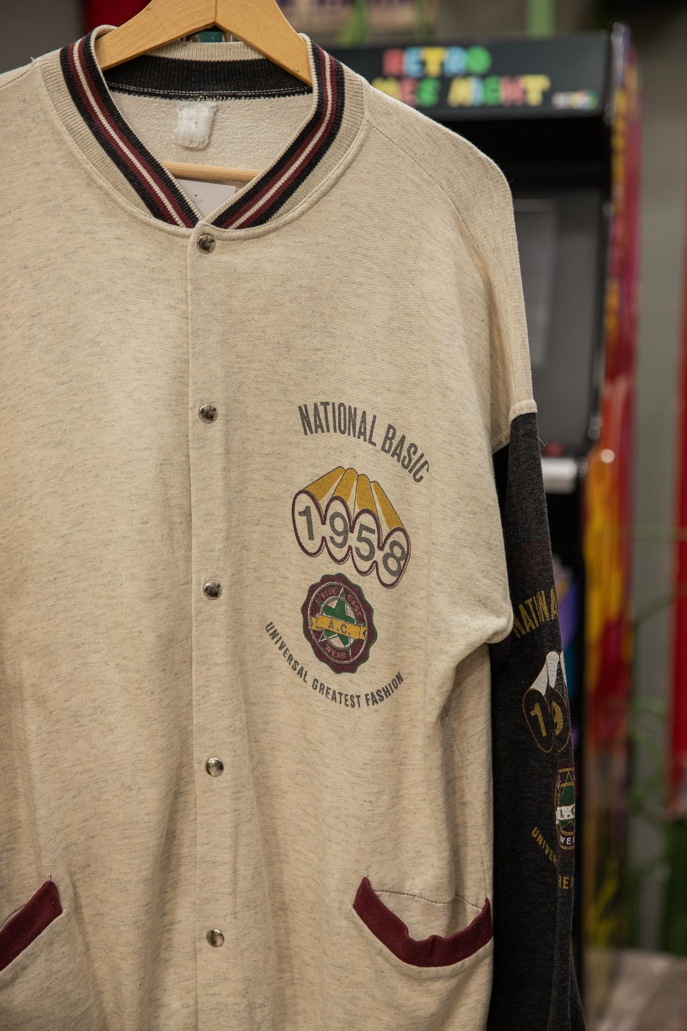 1958 NATIONAL BASIC Unisex Kolej Ceket