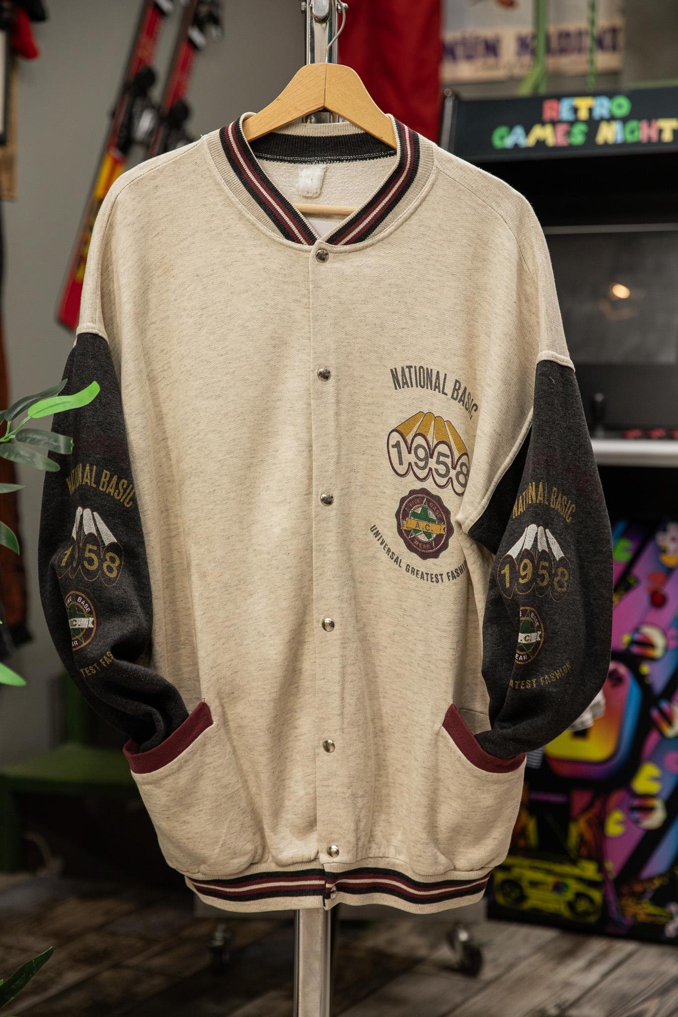 1958 NATIONAL BASIC Unisex Kolej Ceket