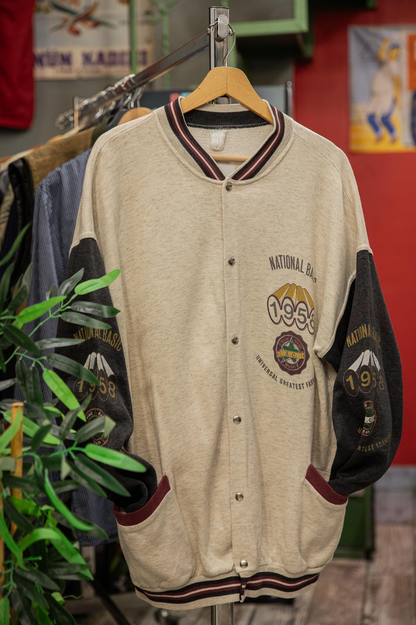 1958 NATIONAL BASIC Unisex Kolej Ceket