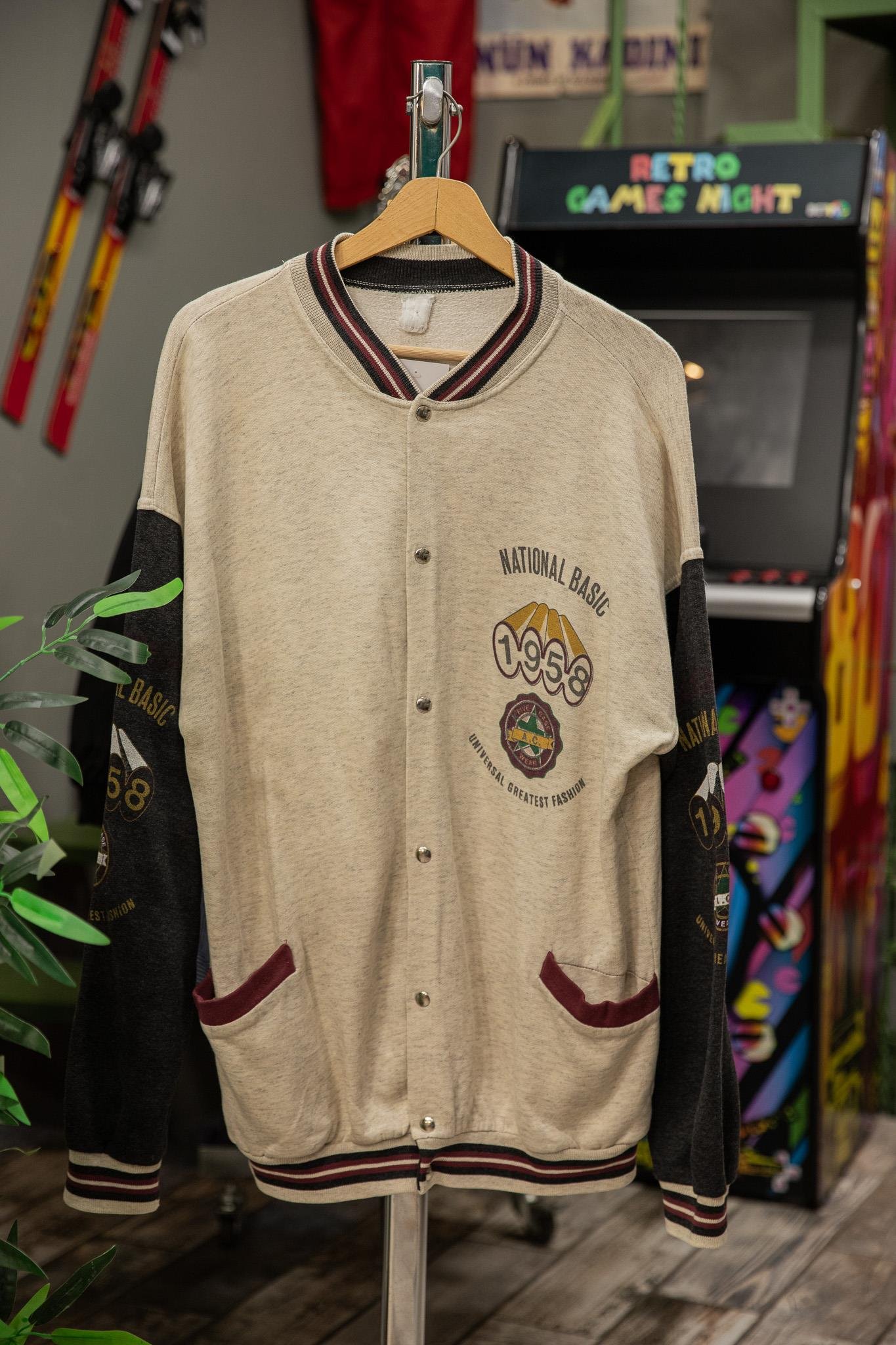 1958 NATIONAL BASIC Unisex Kolej Ceket