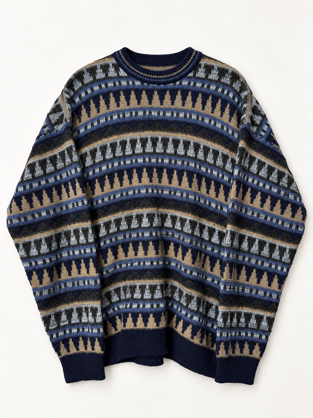 1990s Beige Nordic Kazak