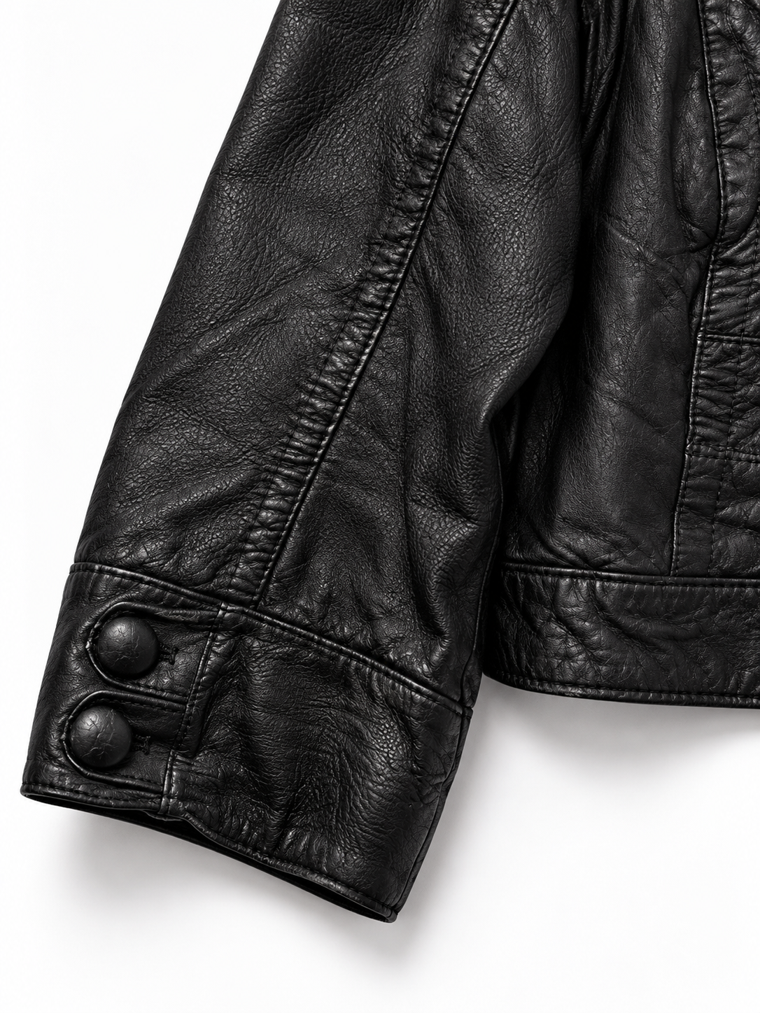 1990s Biker Deri Ceket