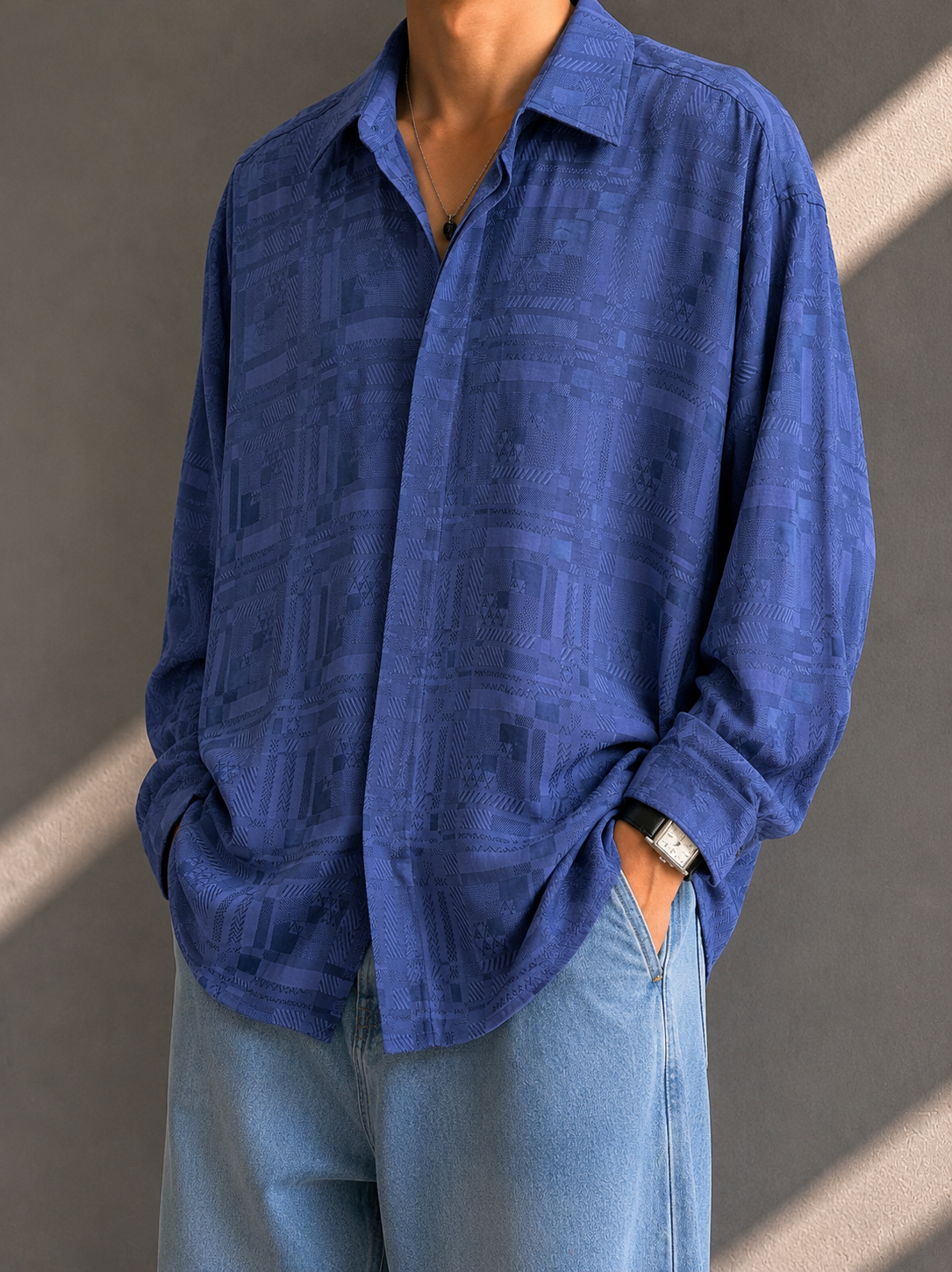 1990s Classic Oversize Gömlek