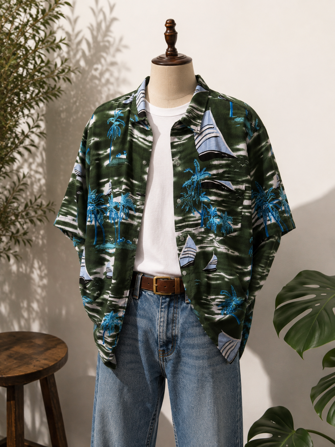 1990s Hawaii Gömlek