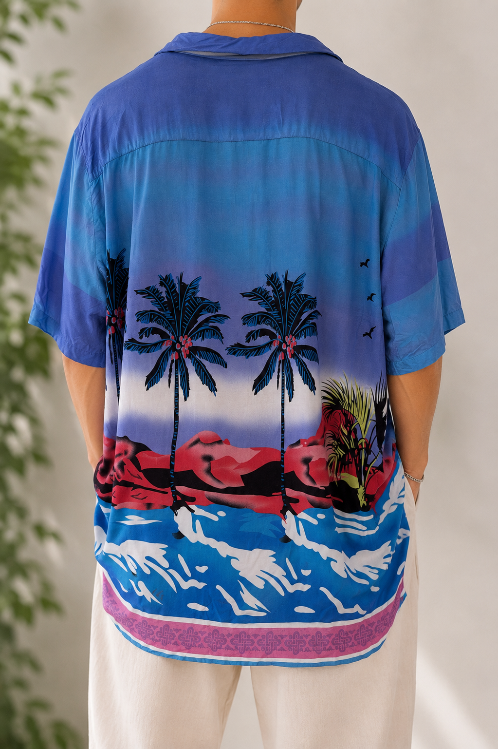 1990s Hawaii Salaş Gömlek