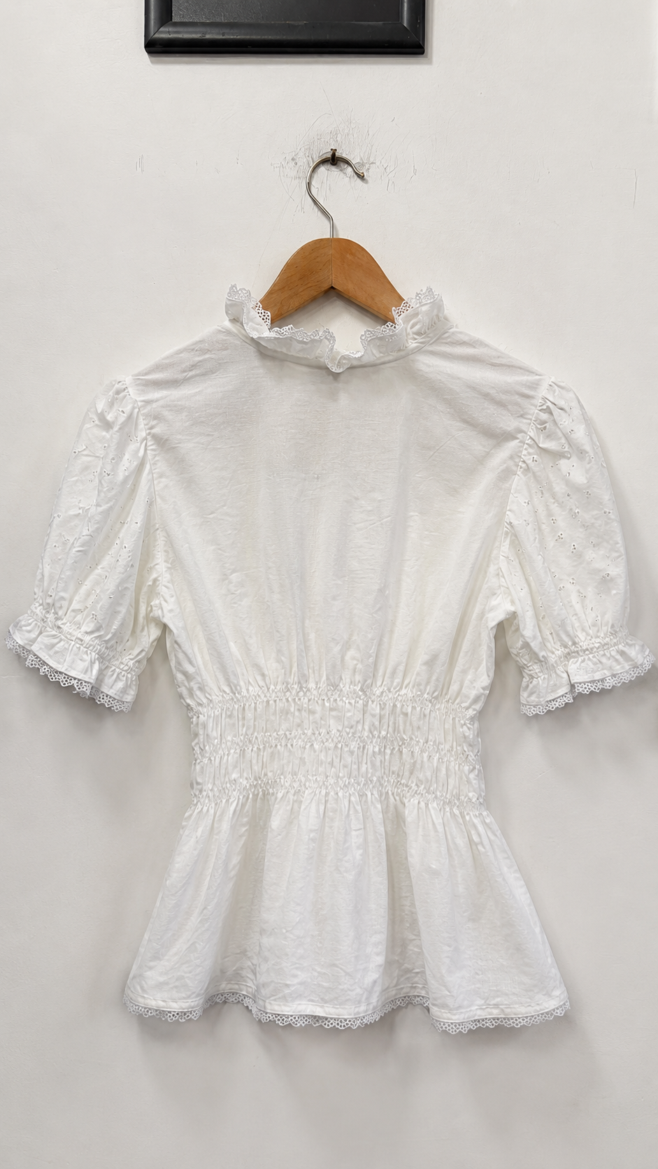 1990s Peplum Kesim Bluz