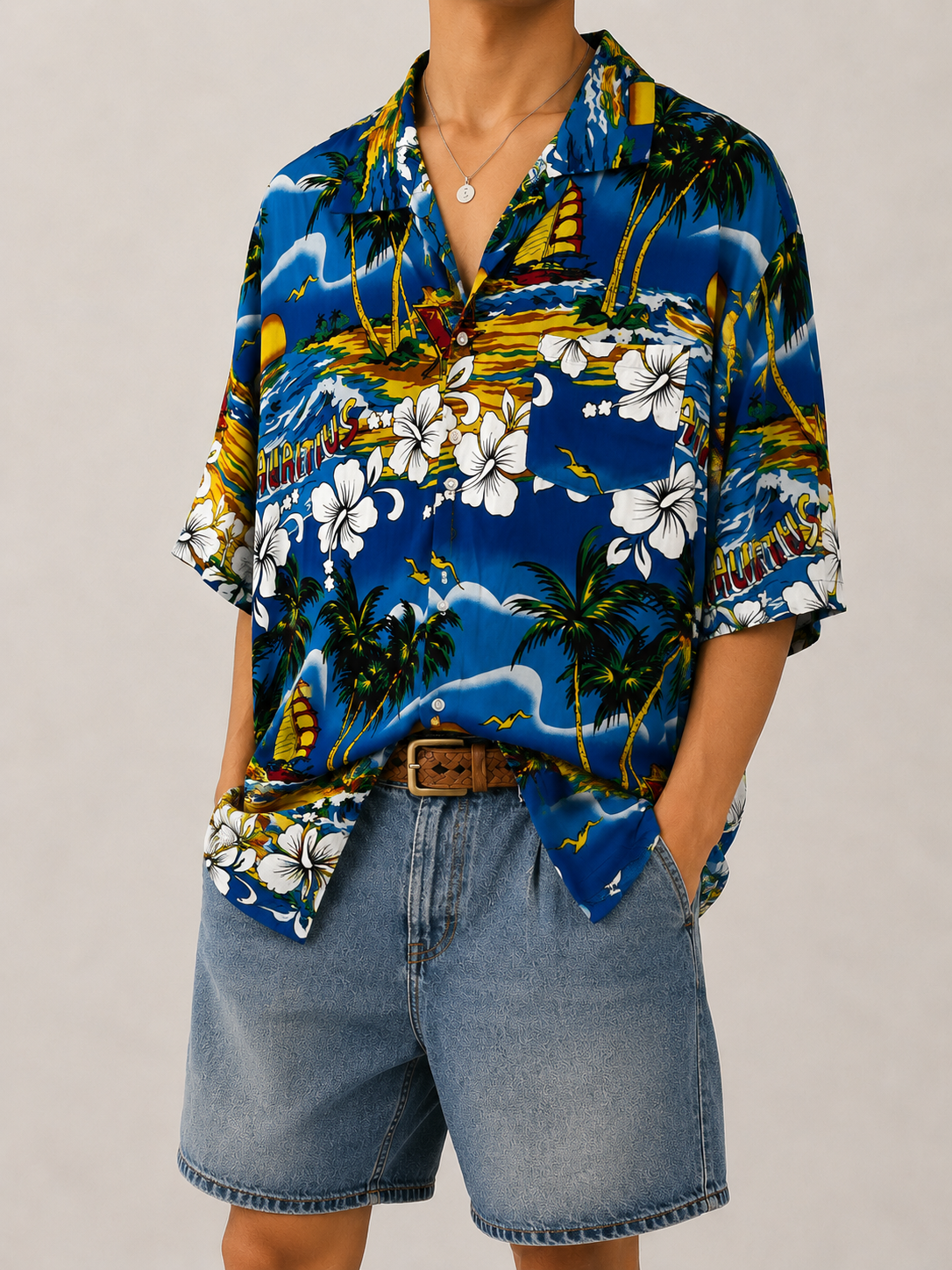 1990s Souvenir Hawaii Gömlek
