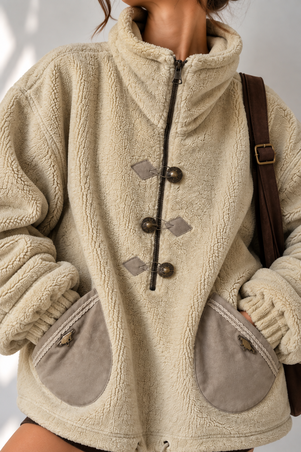 1990s Welsoft Peluş Pullover