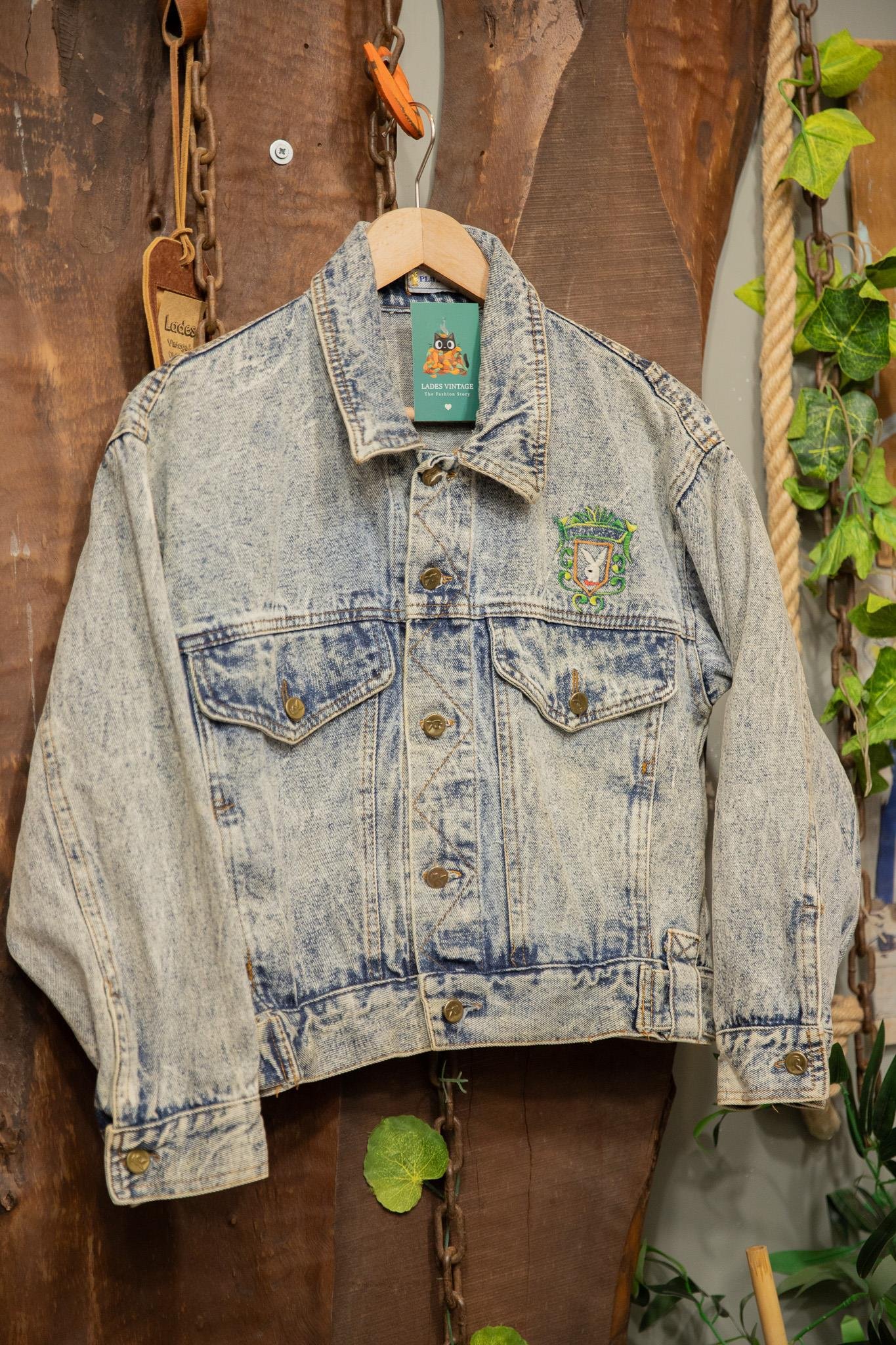 2000s Bunny Club Denim Ceket