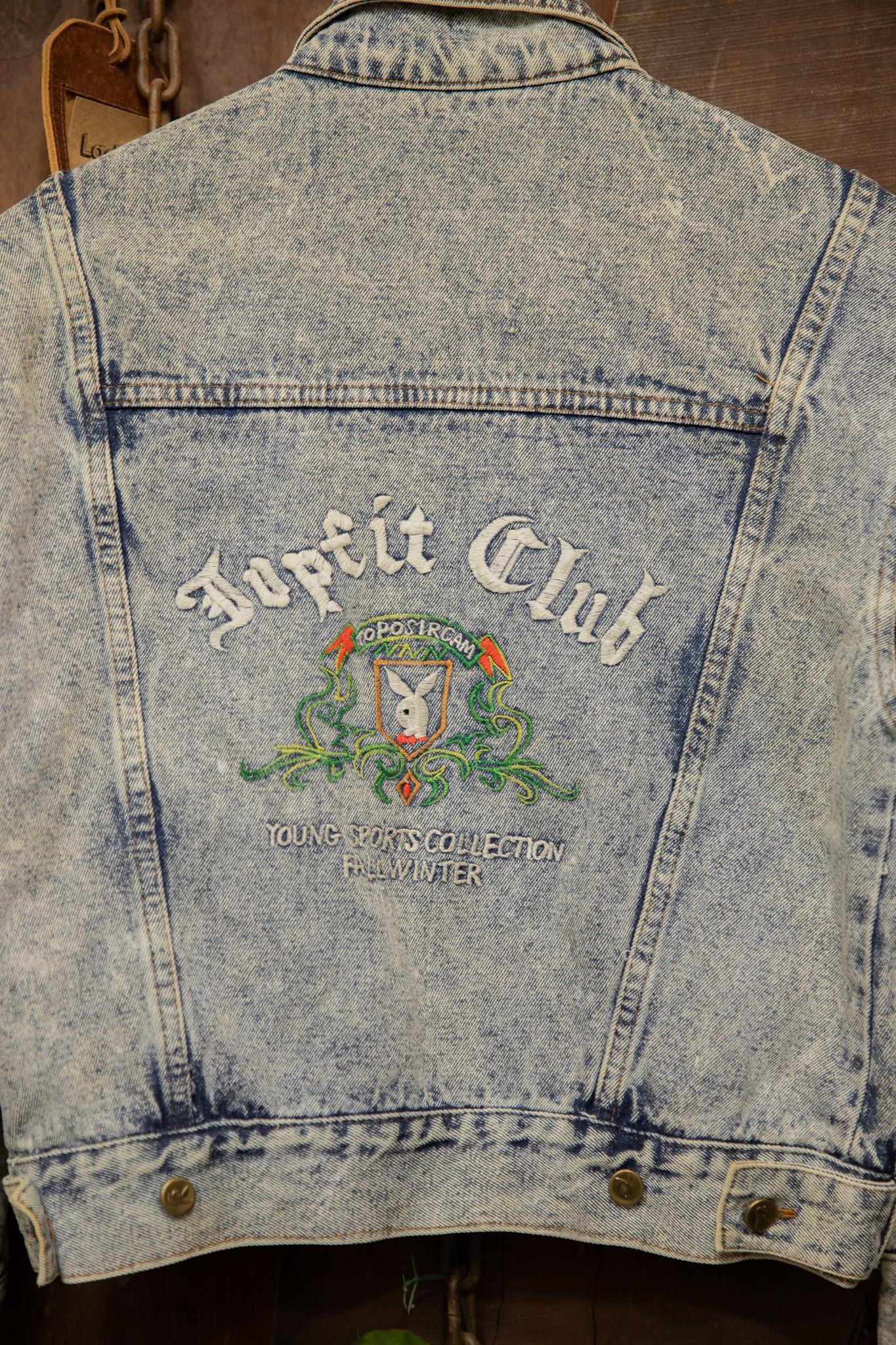 2000s Bunny Club Denim Ceket