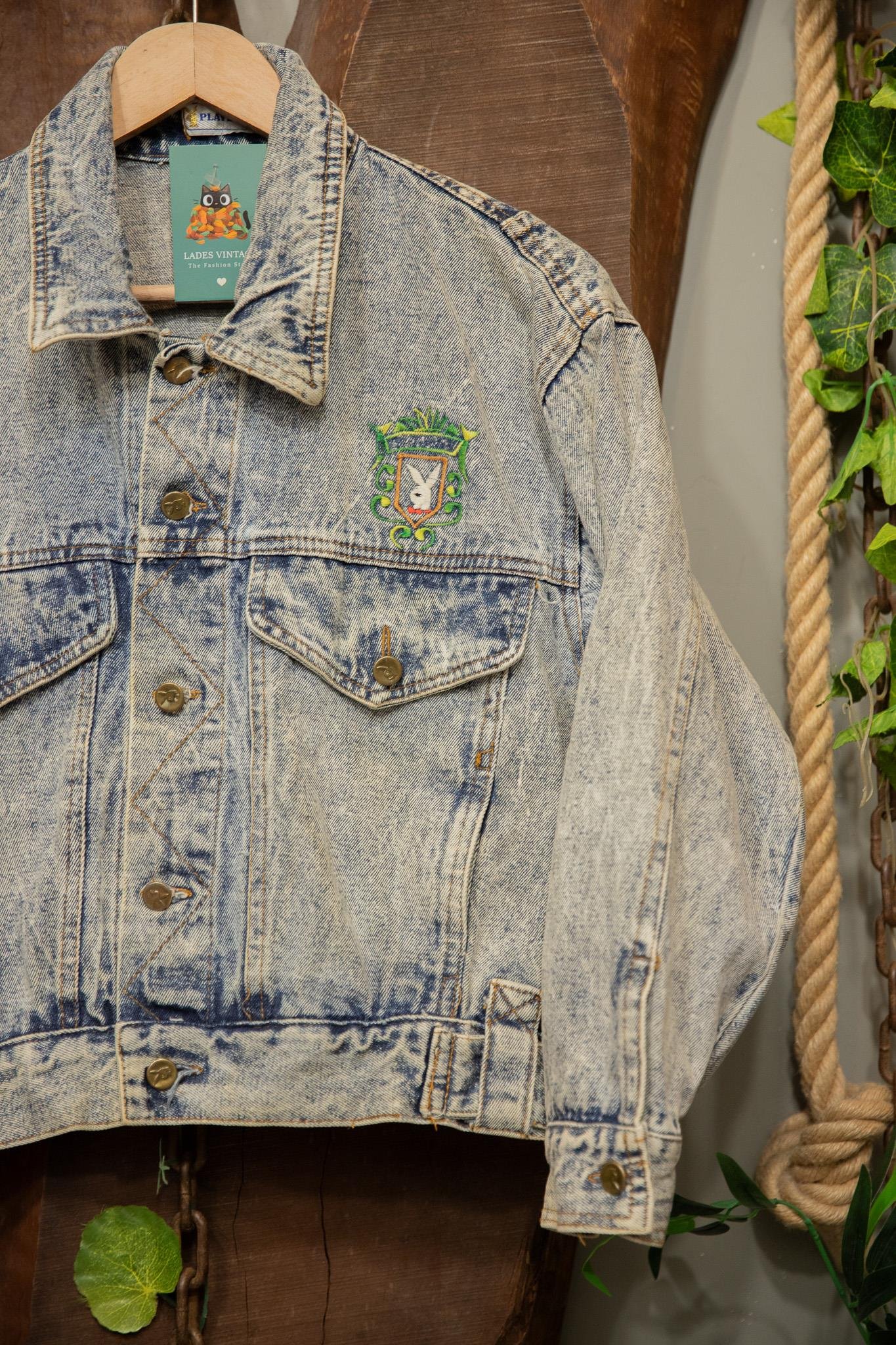 2000s Bunny Club Denim Ceket