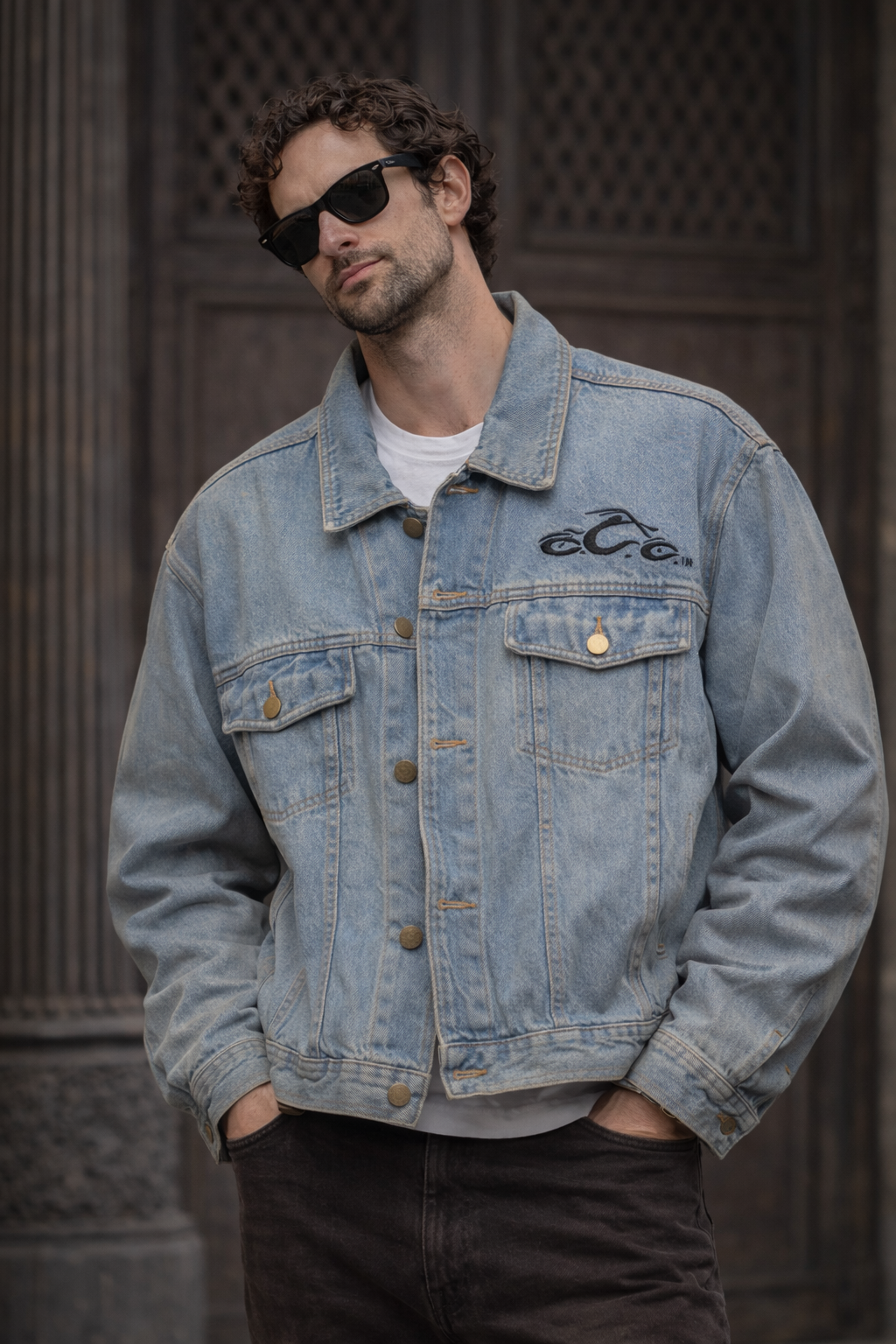 2000's Cropper Denim Ceket