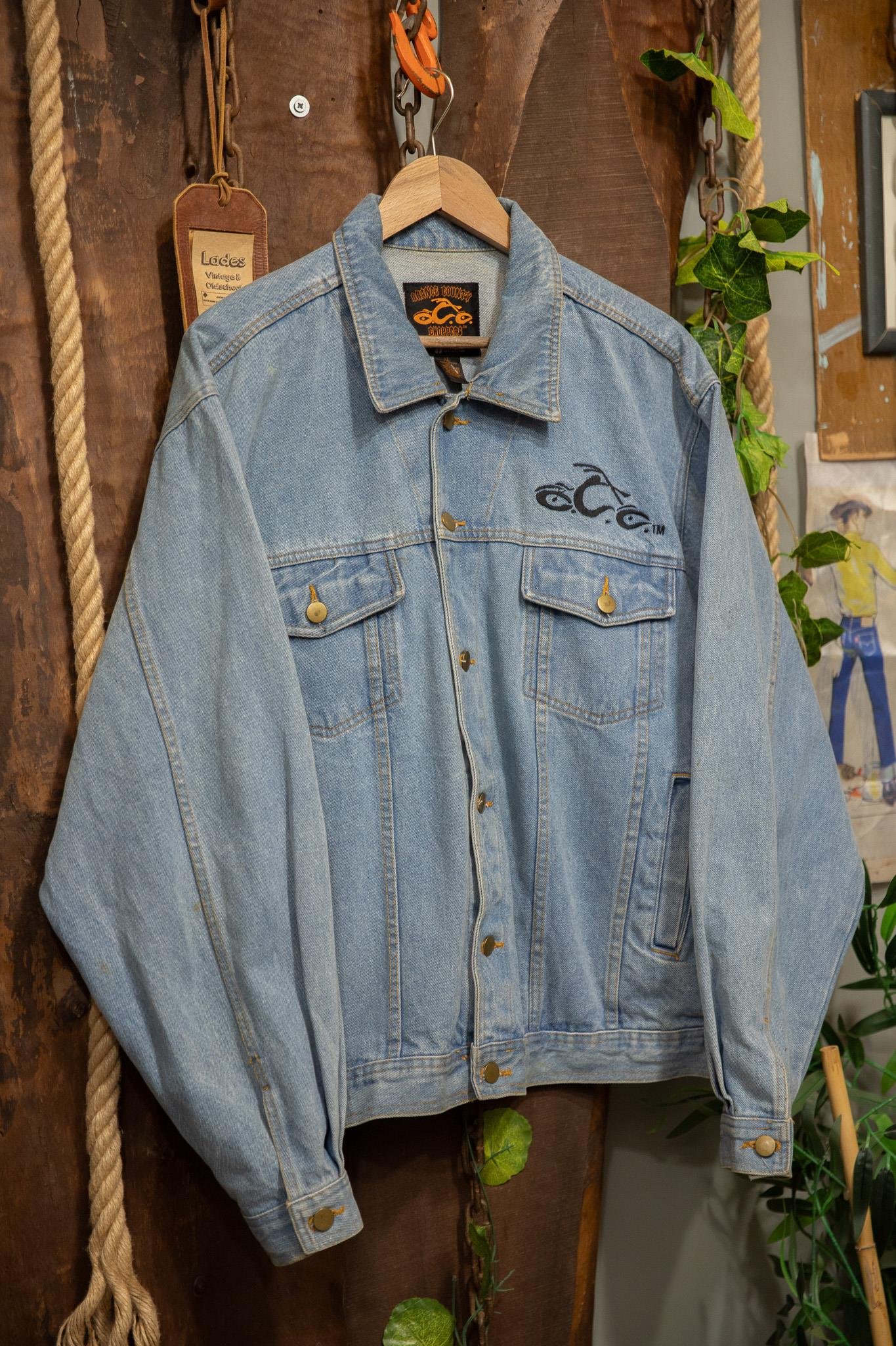 2000's Cropper Denim Ceket