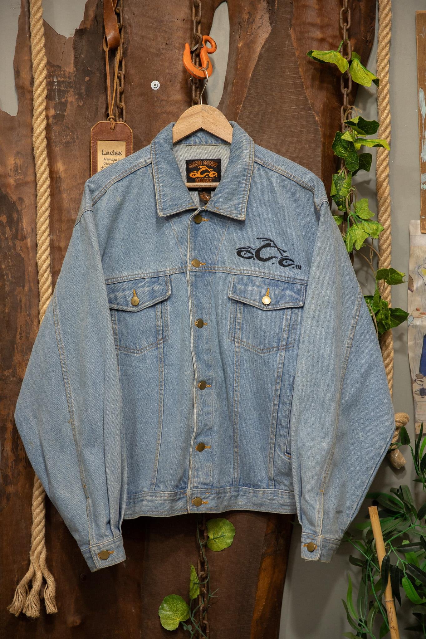 2000's Cropper Denim Ceket