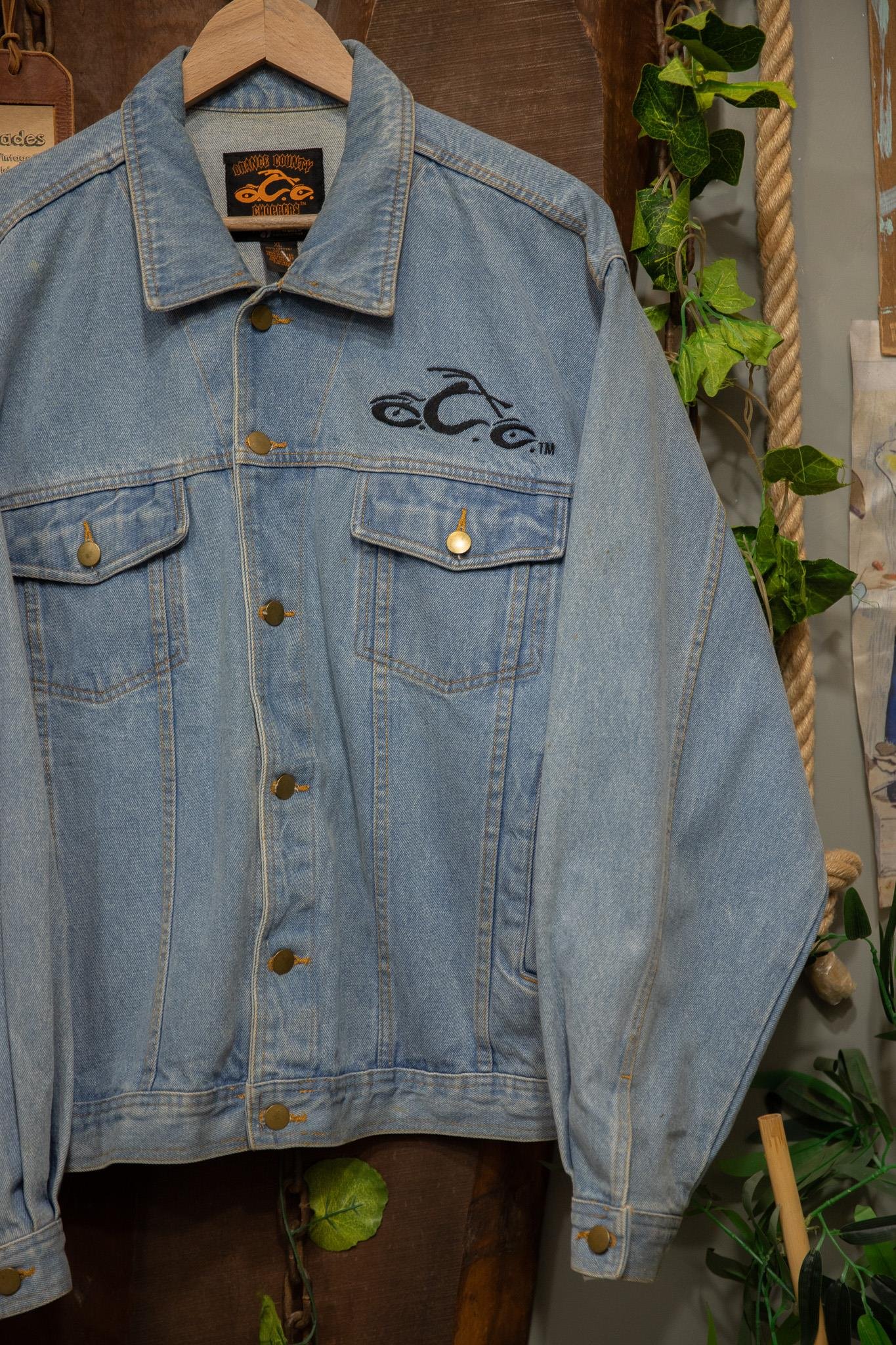 2000's Cropper Denim Ceket