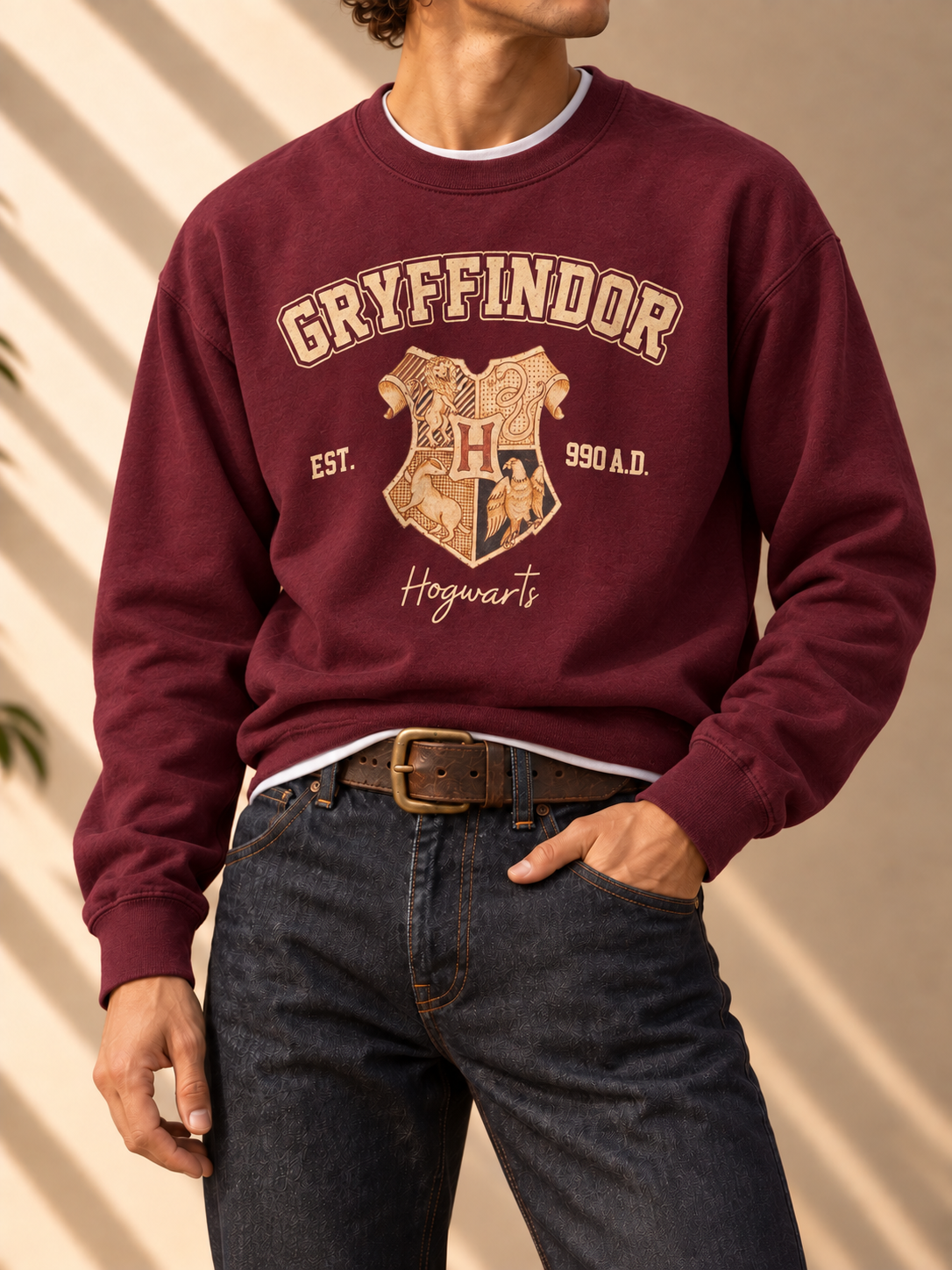 2000s Harry Pother Hogwarts Sweatshirt