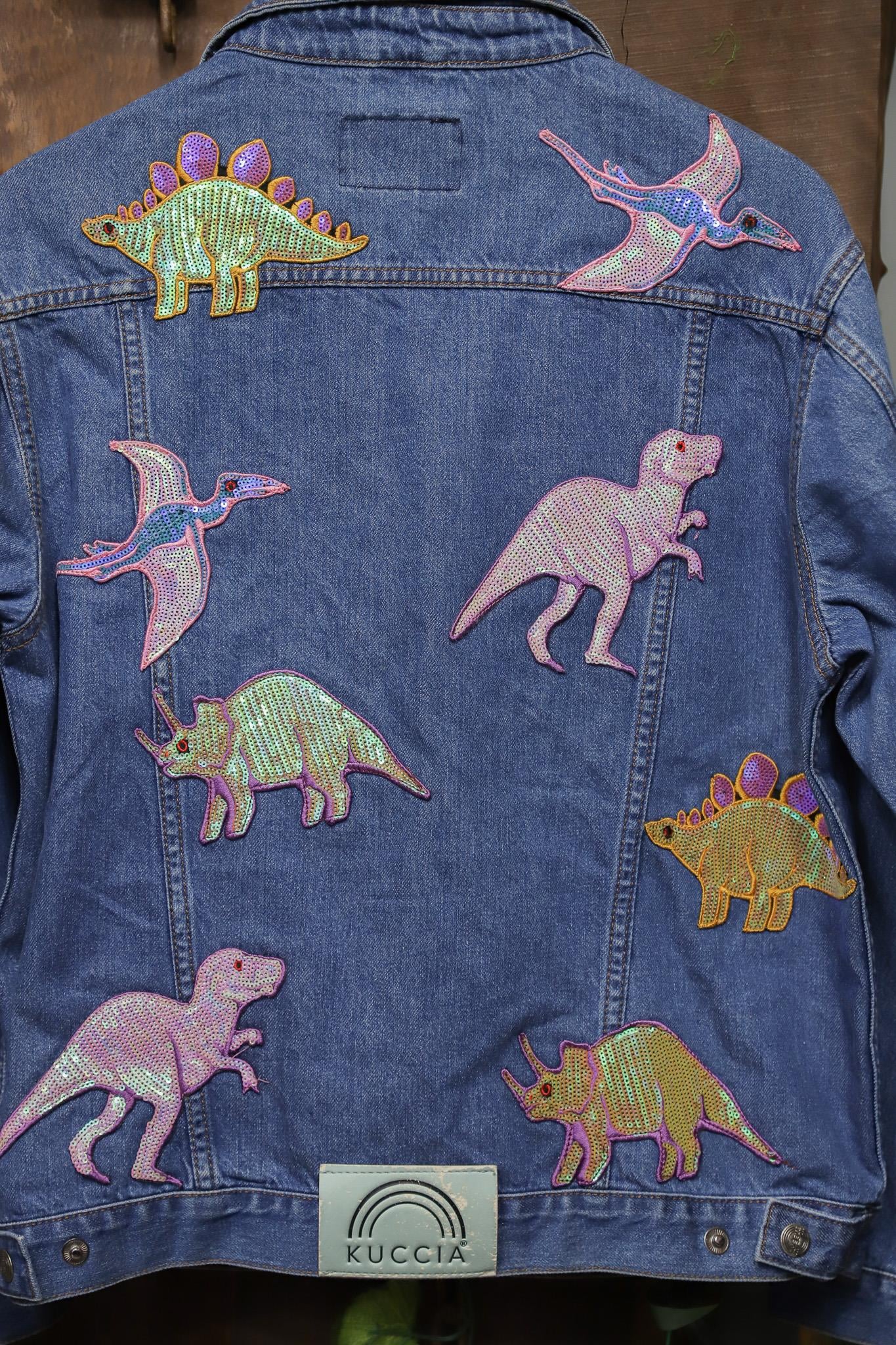 2000's Holographic Dina Patch Kot Ceket