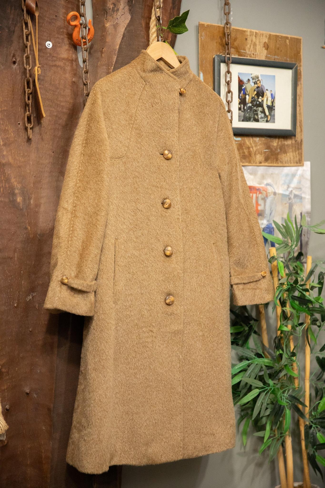 60's Classic Camel Wool Kaban