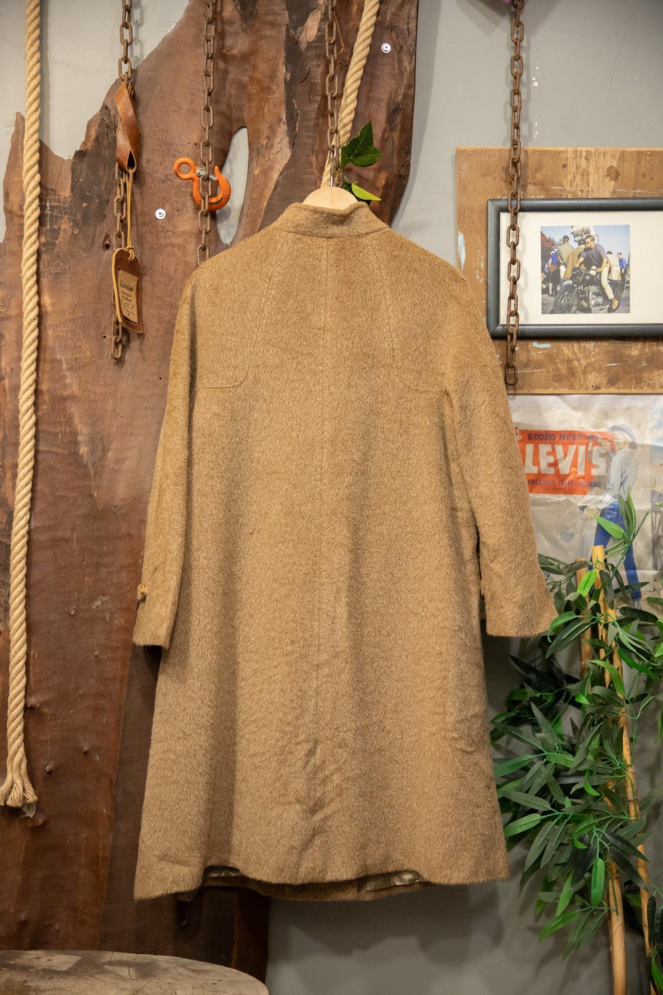 60's Classic Camel Wool Kaban