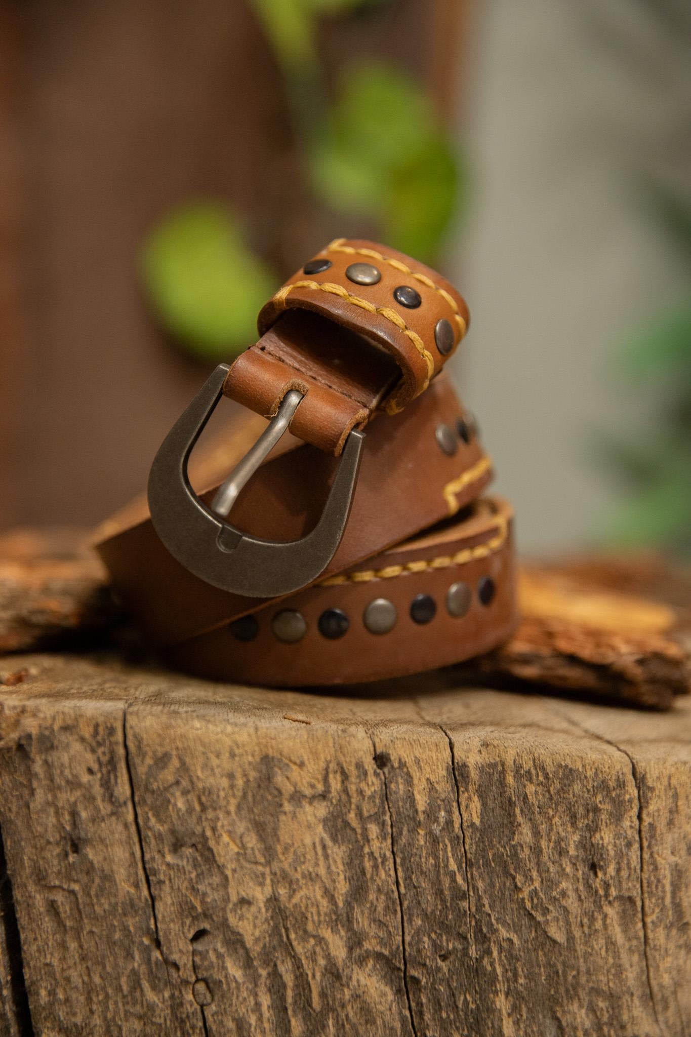 70's Western Boho Deri Ceket