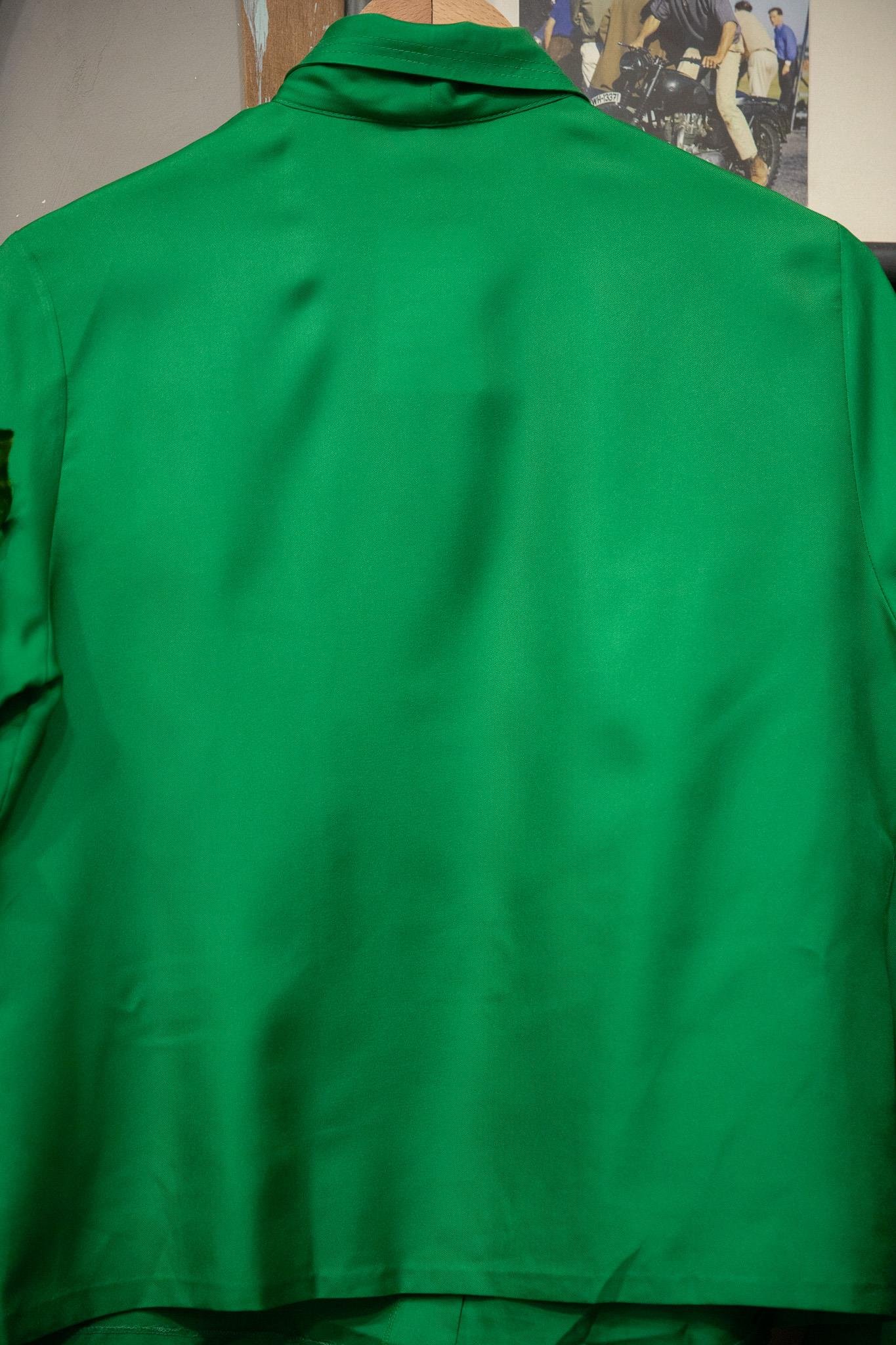 70s Yaka Green Kadın Gömlek