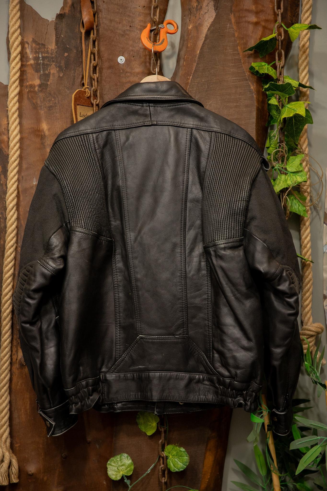 80's Biker Classic Moto Deri Ceket
