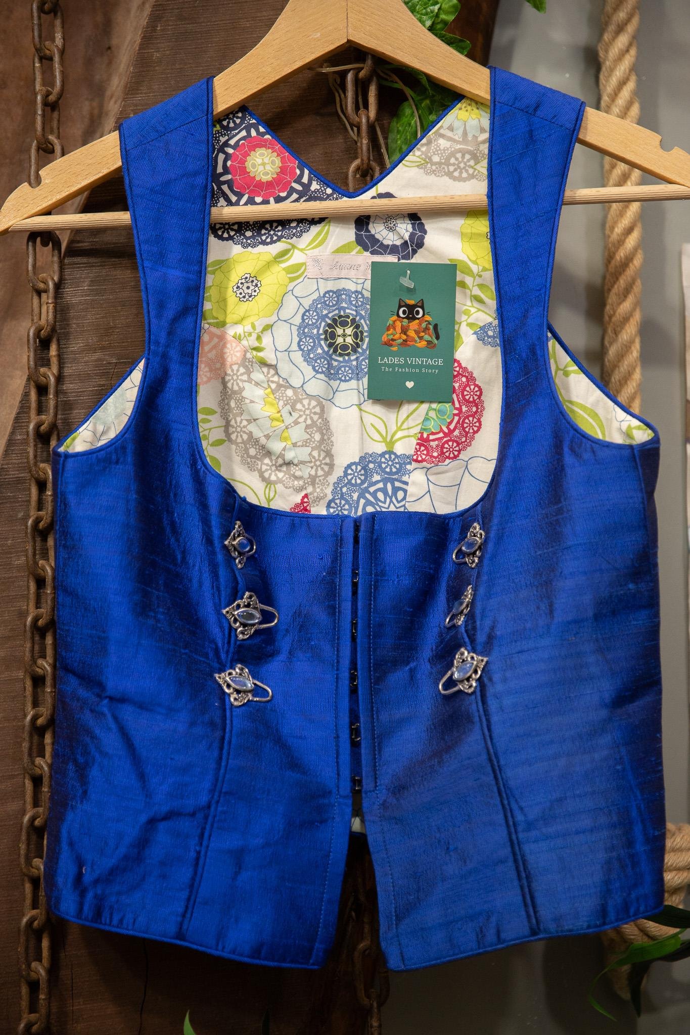80's Dirndl Style Korse/Yelek