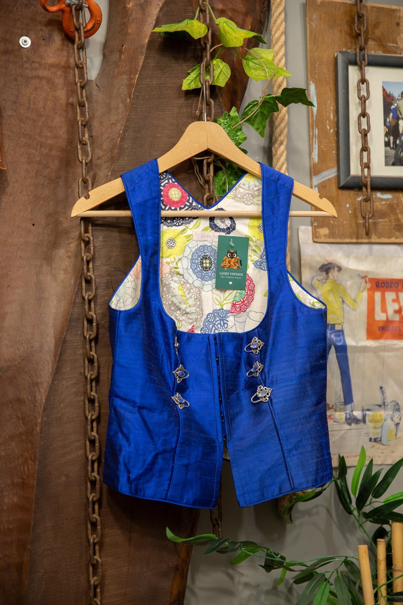 80's Dirndl Style Korse/Yelek