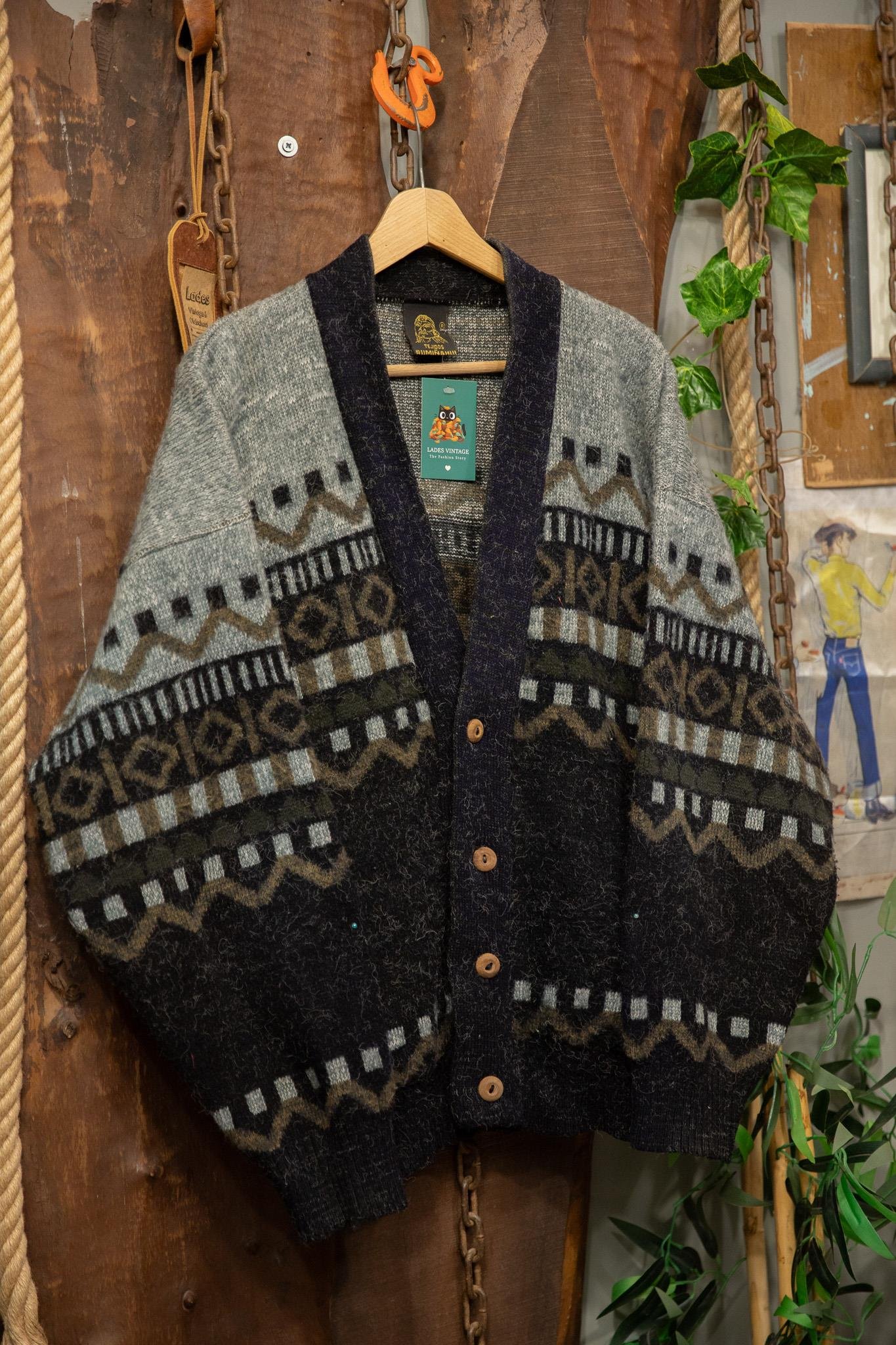 80's Mohair Wool Hırka