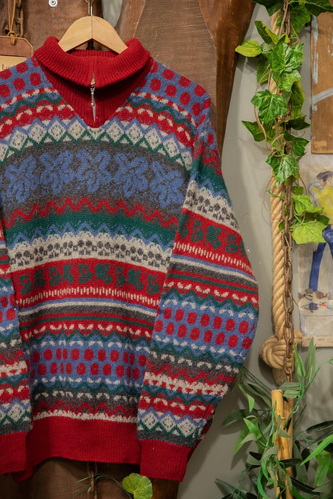 80's Nordic Ski Kazak