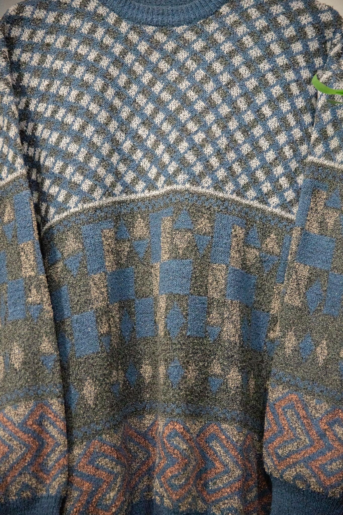 80's Nordic Wool Kazak