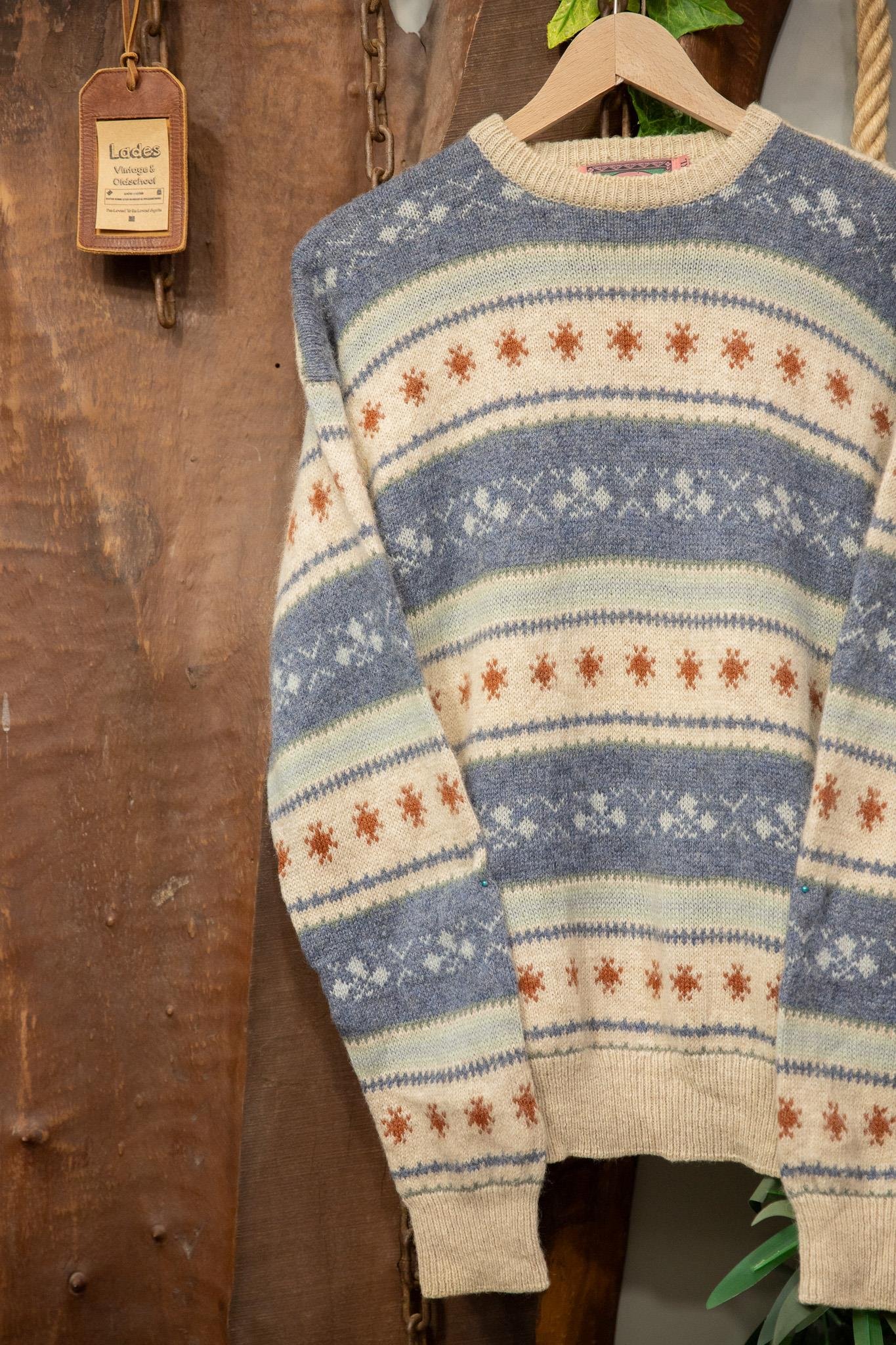 80's Nordic Wool Kazak