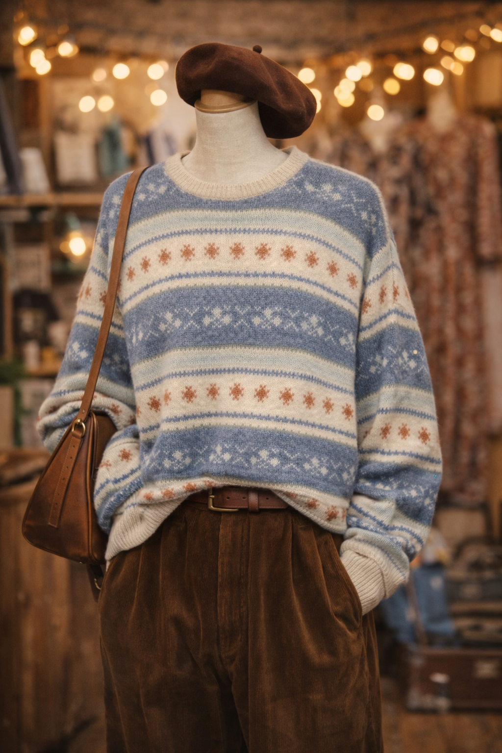 80's Nordic Wool Kazak