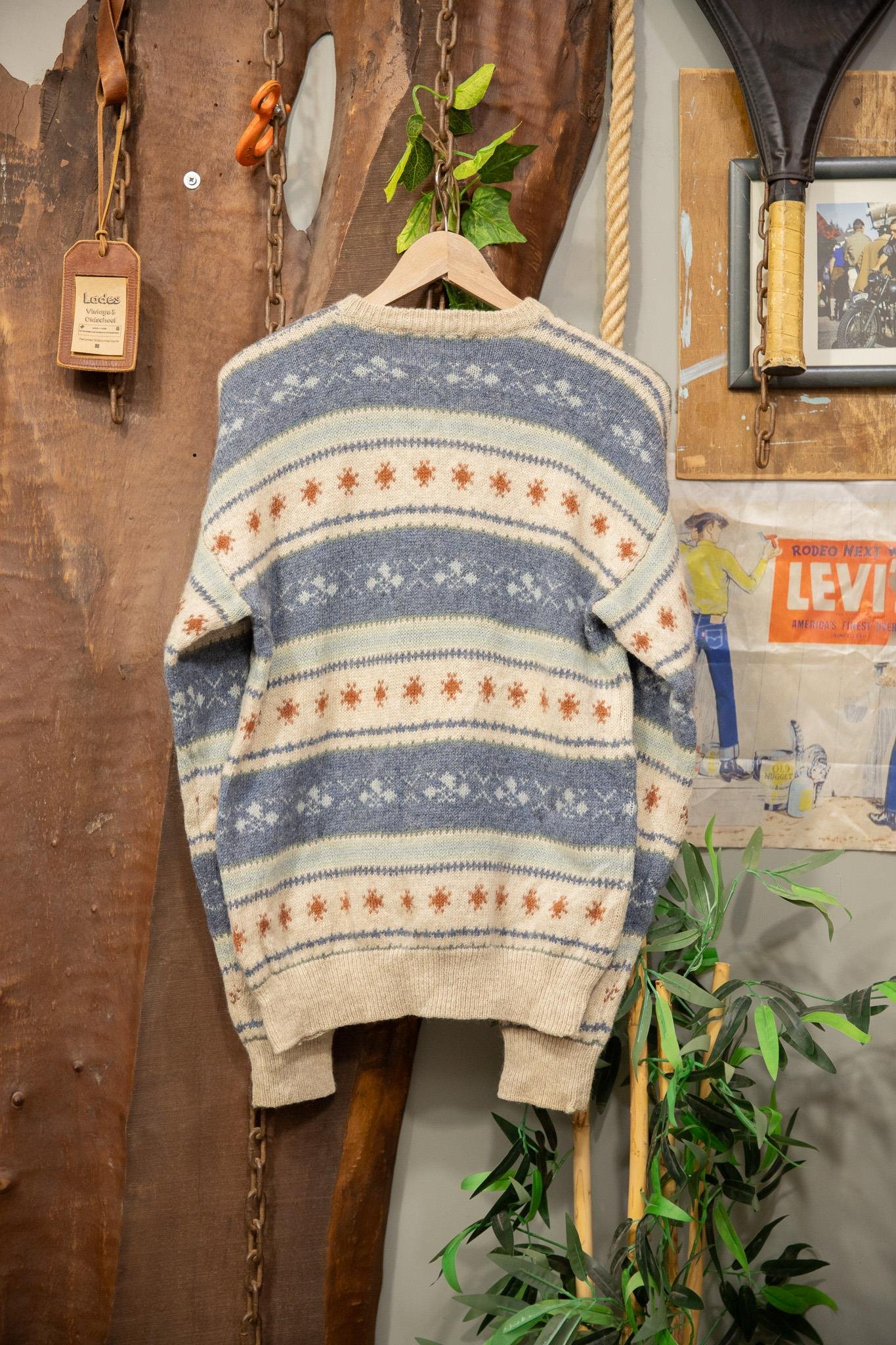 80's Nordic Wool Kazak