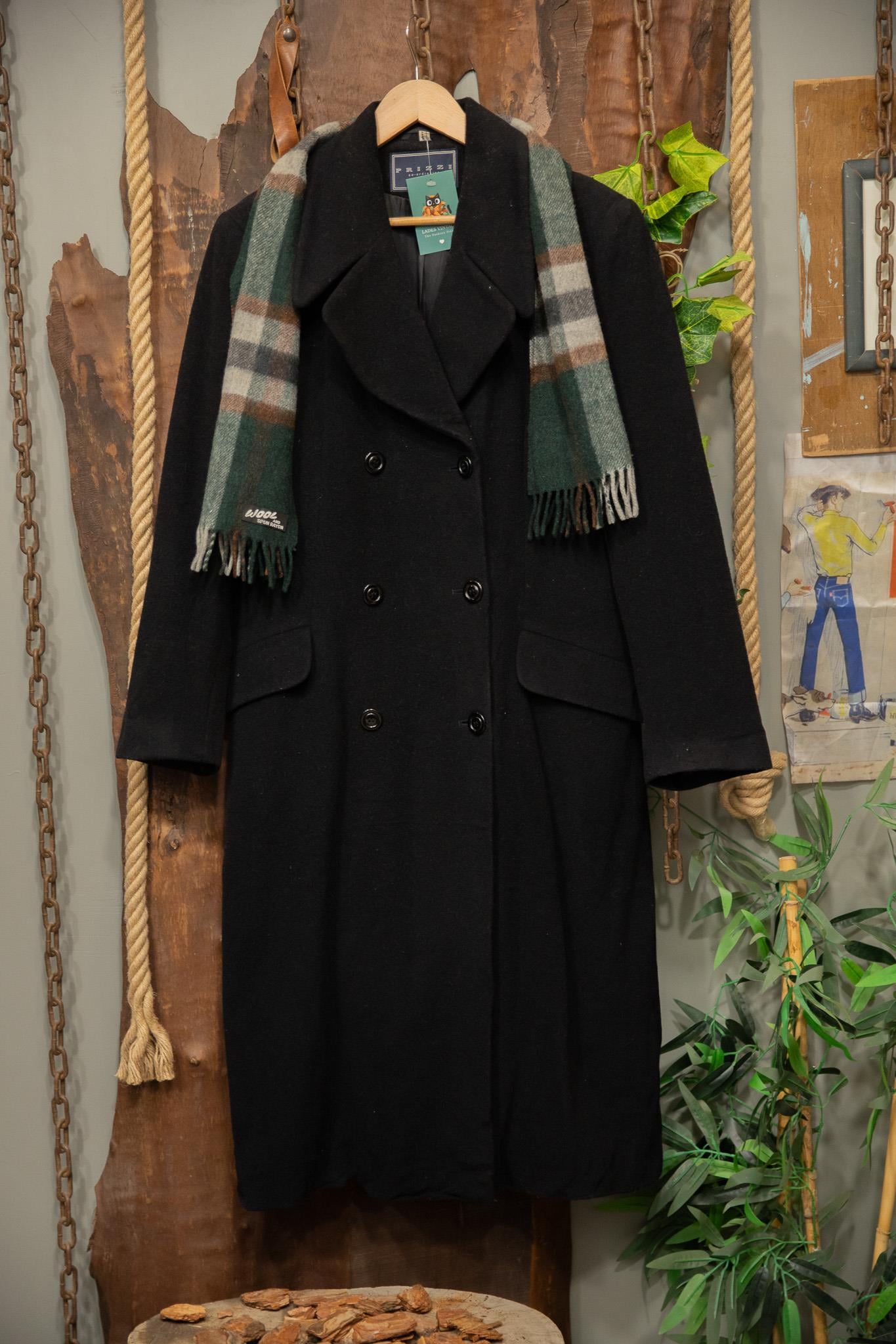80's Oversize Classic Wool Kaban