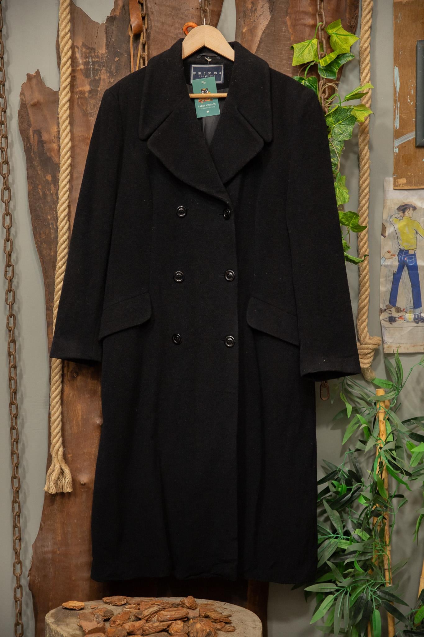 80's Oversize Classic Wool Kaban