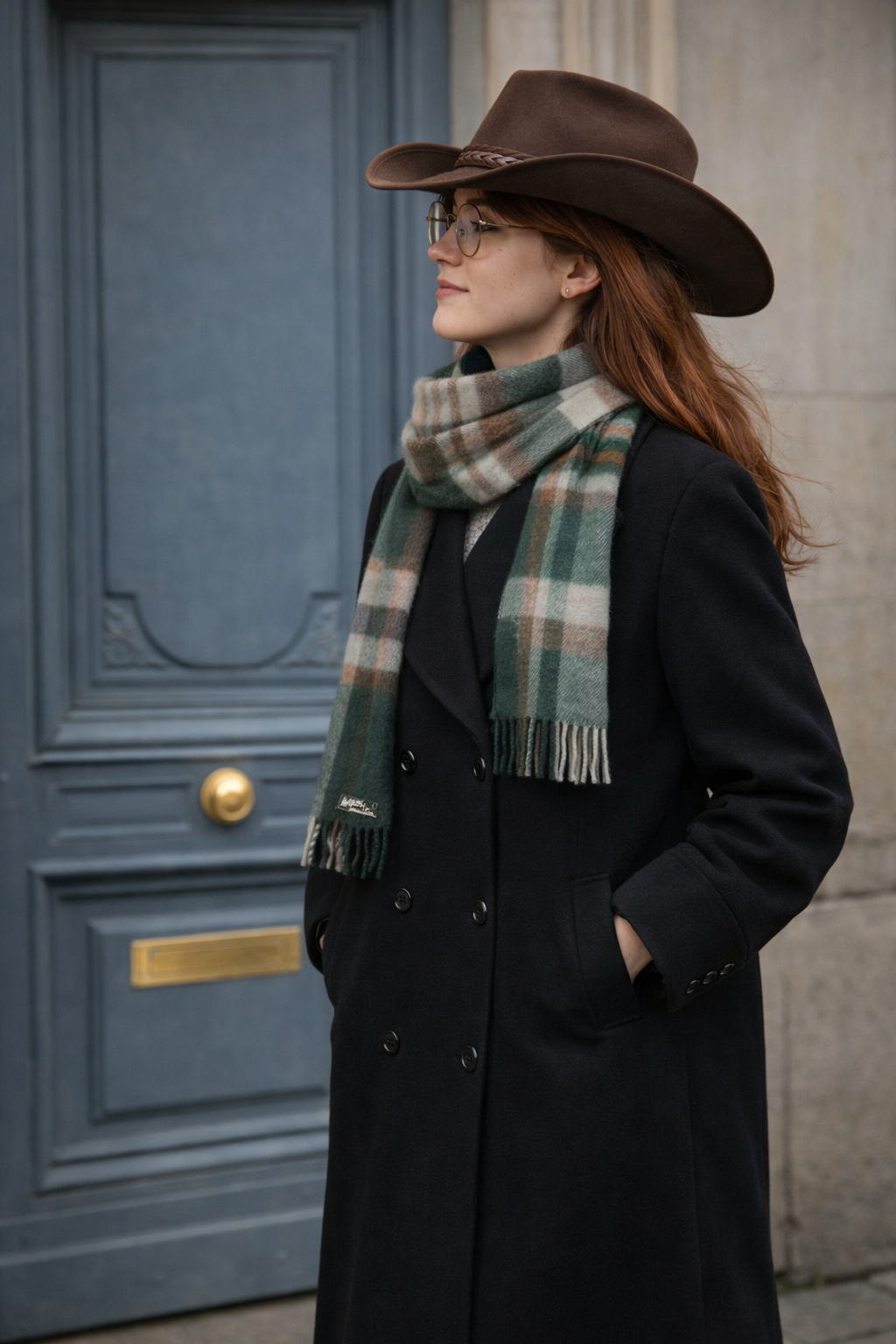 80's Oversize Classic Wool Kaban