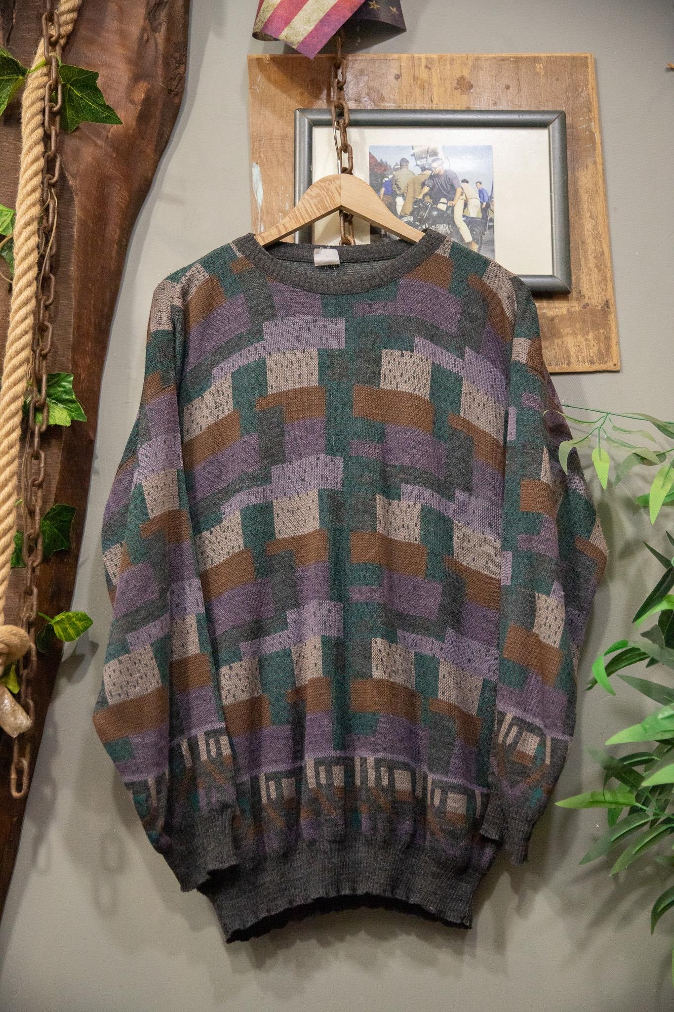 80's Puzzle Wool Kazak