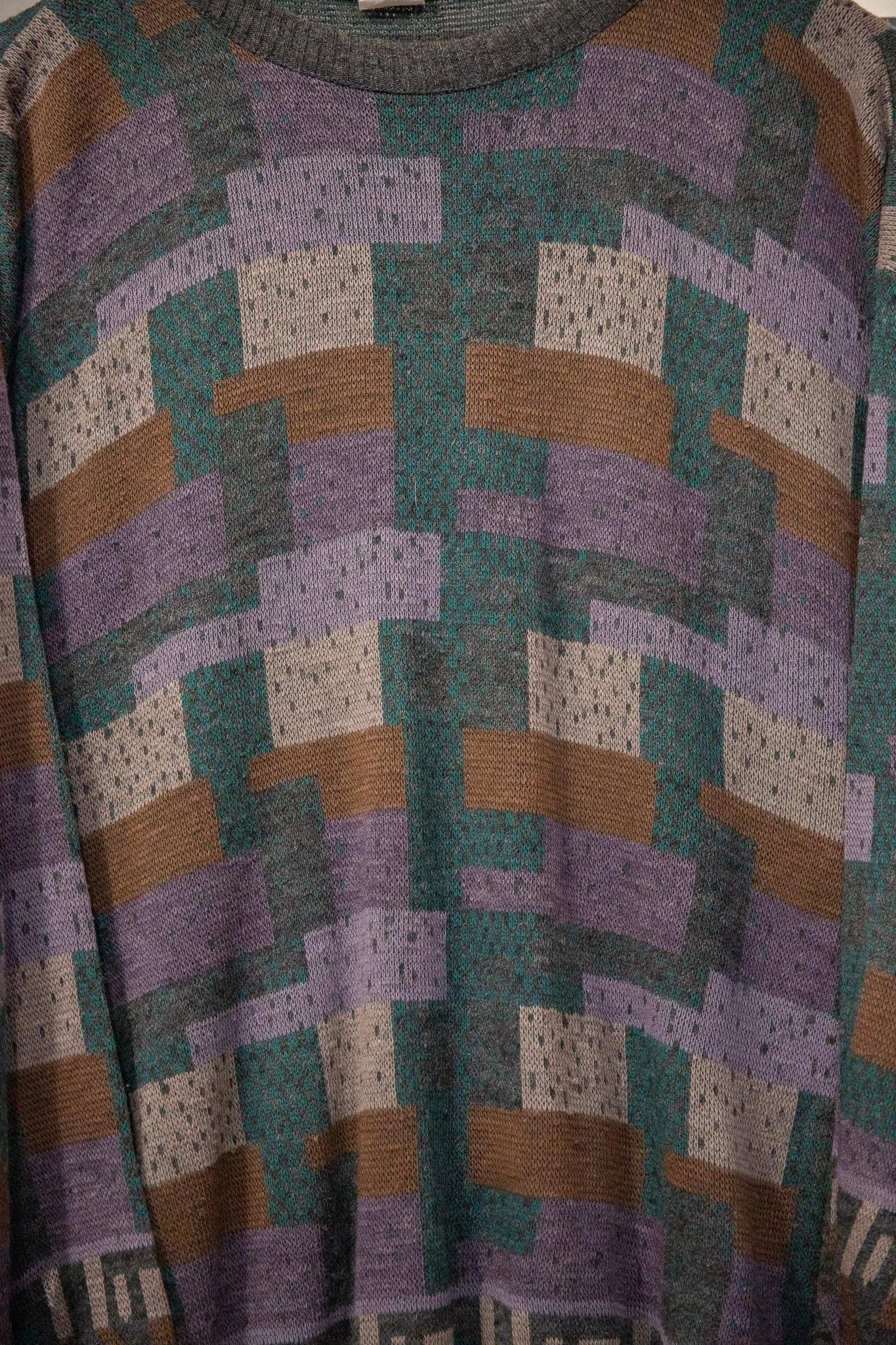 80's Puzzle Wool Kazak