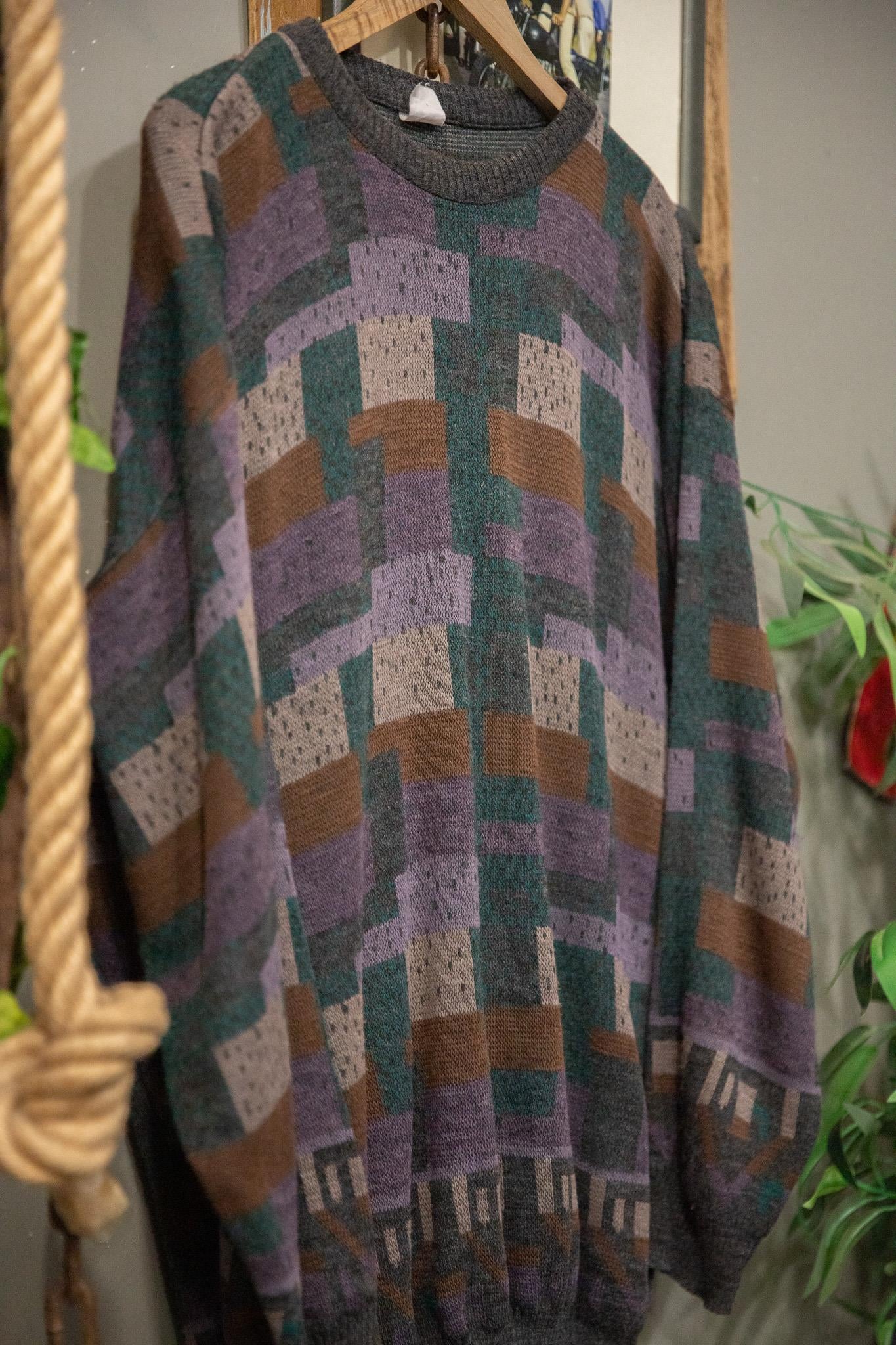 80's Puzzle Wool Kazak