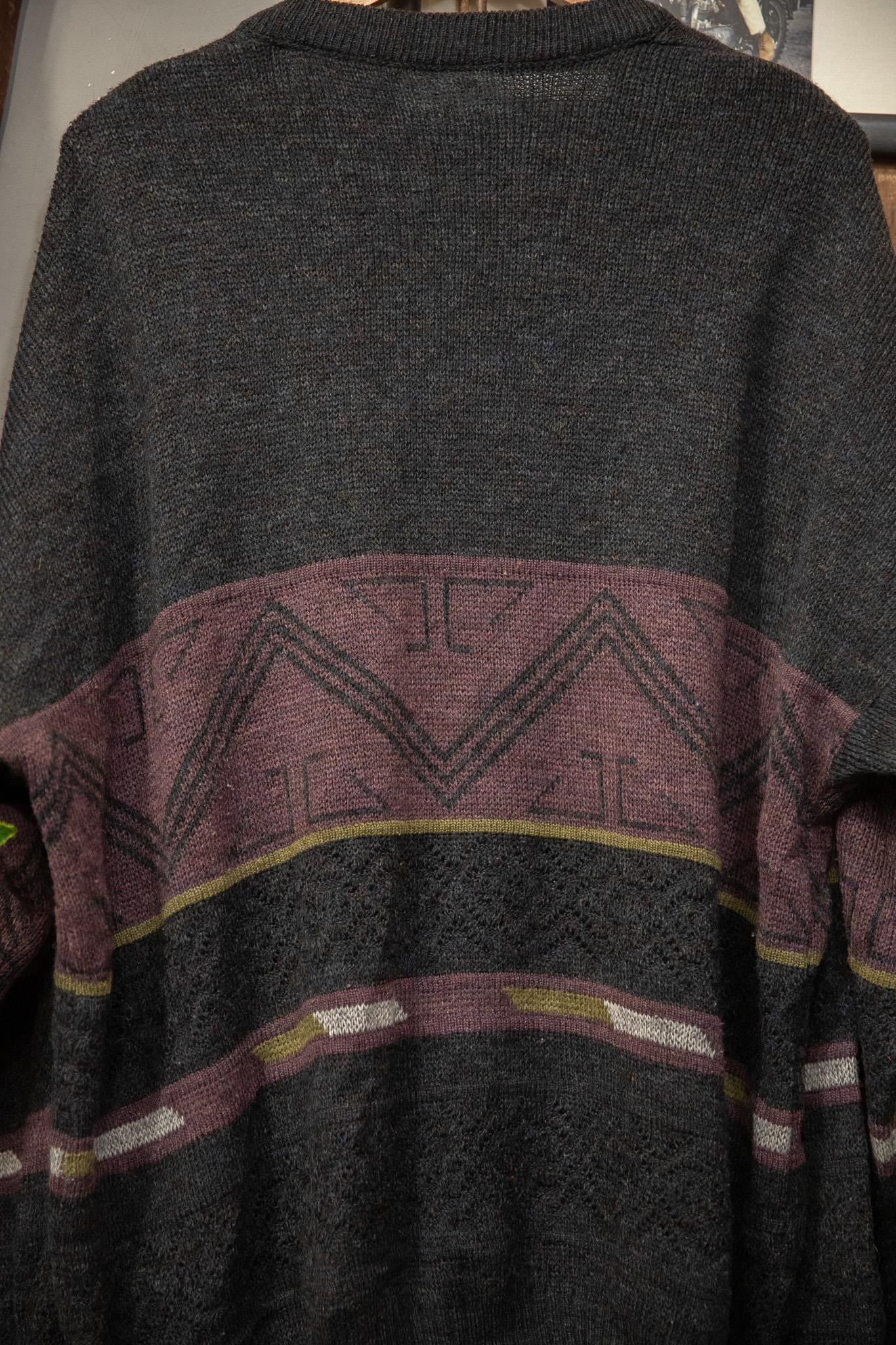 80s Wool Oversize Hırka
